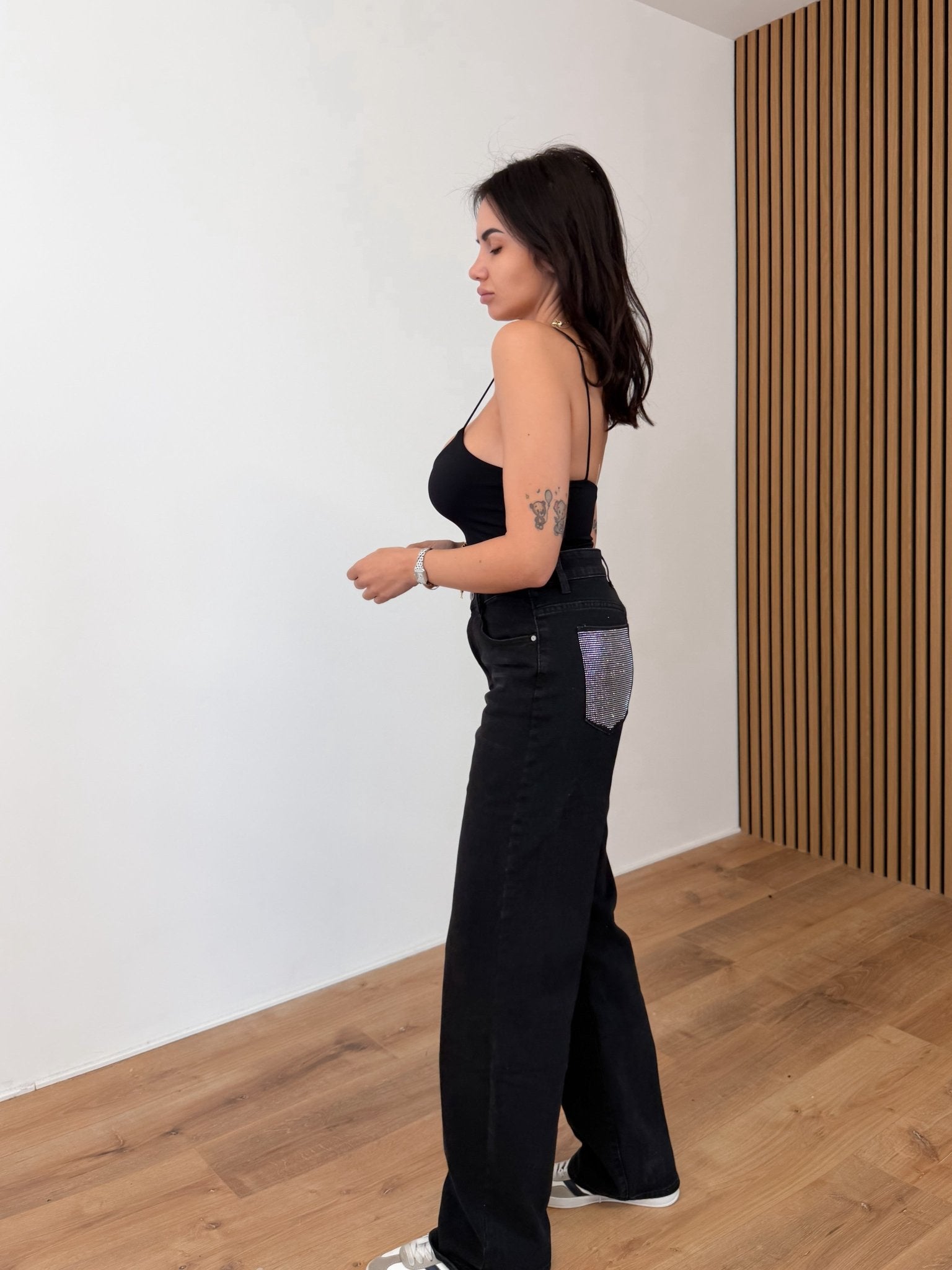 Top Fascia - Nero - SAINTH