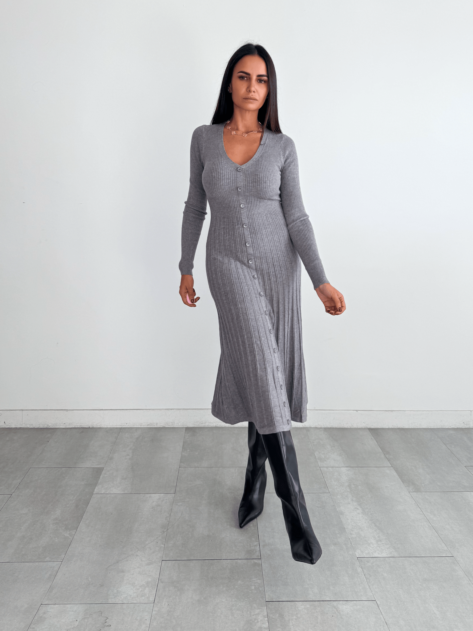 Abito Campanella - Grigio - SAINTH