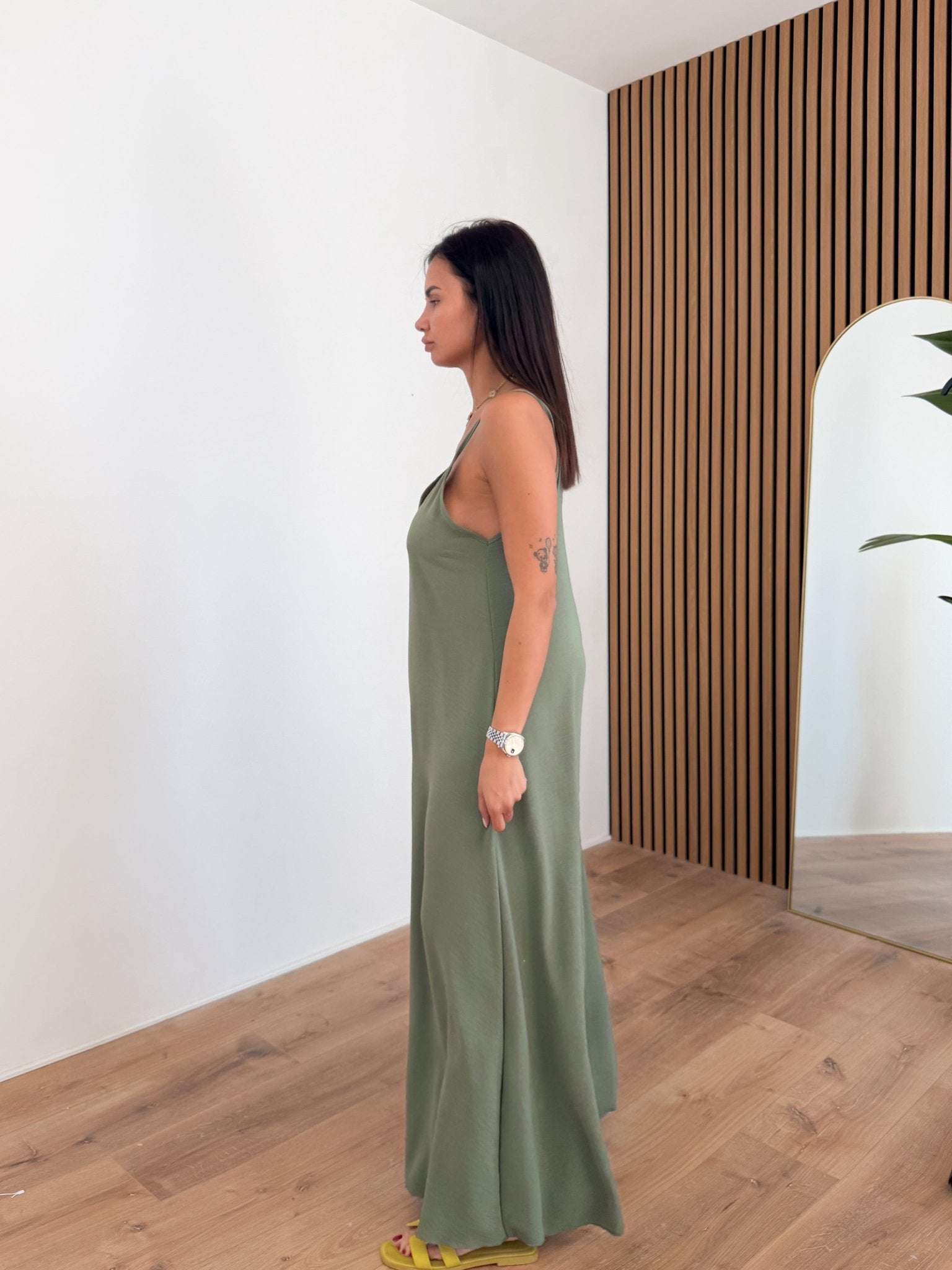 Abito Giorgina - Army Green - SAINTH