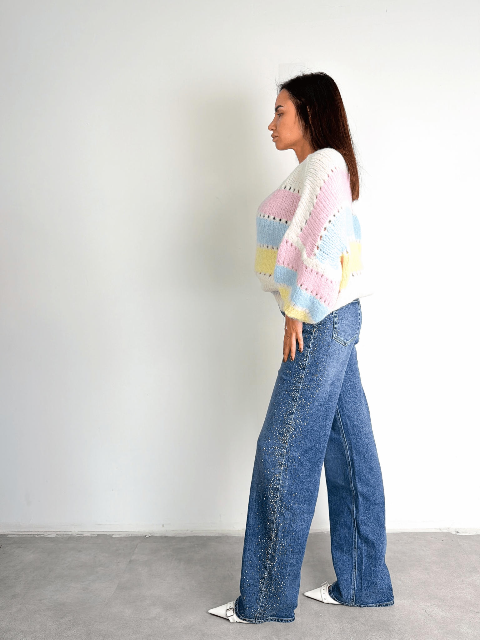 Pull Colorful - Panna - SAINTH