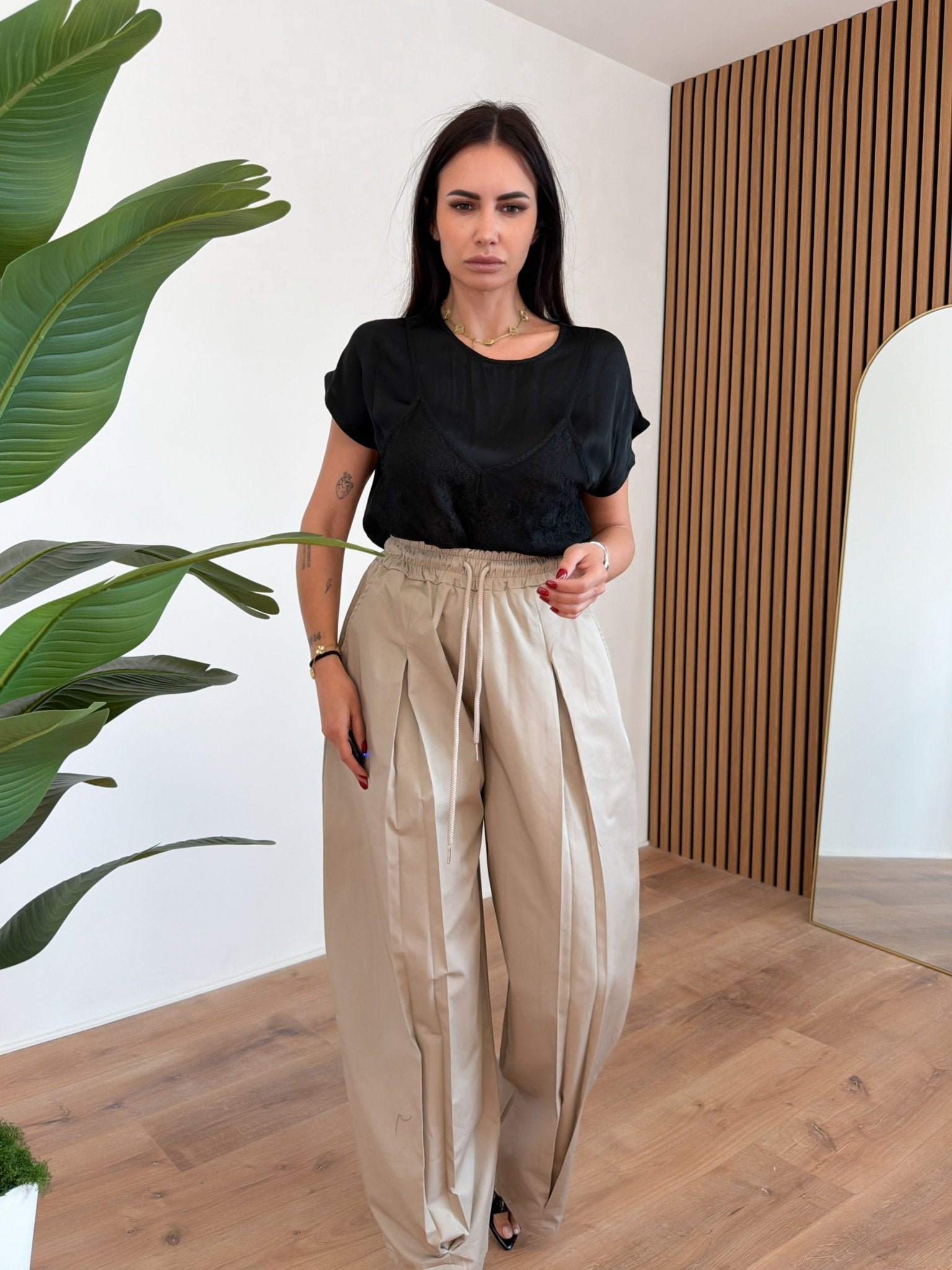 Pantalone West - Beige - SAINTH