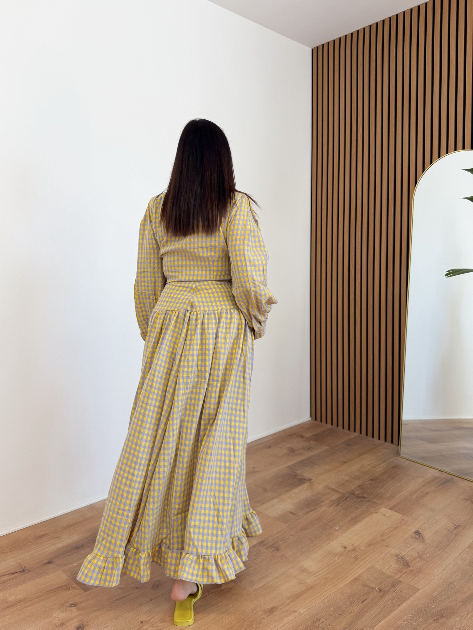 Coordinato 17305 - Lilla e Giallo - SAINTH