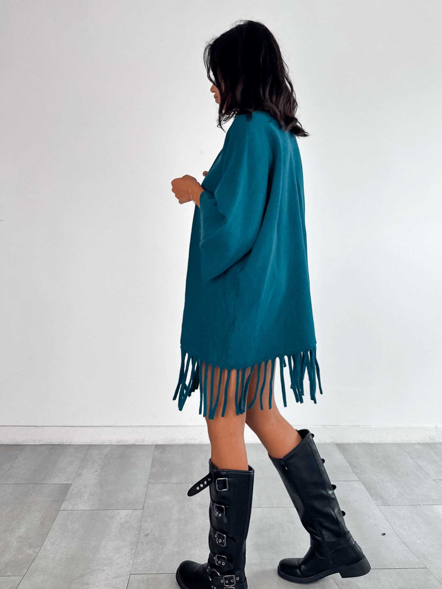 Cardigan Frange - Ottanio - SAINTH