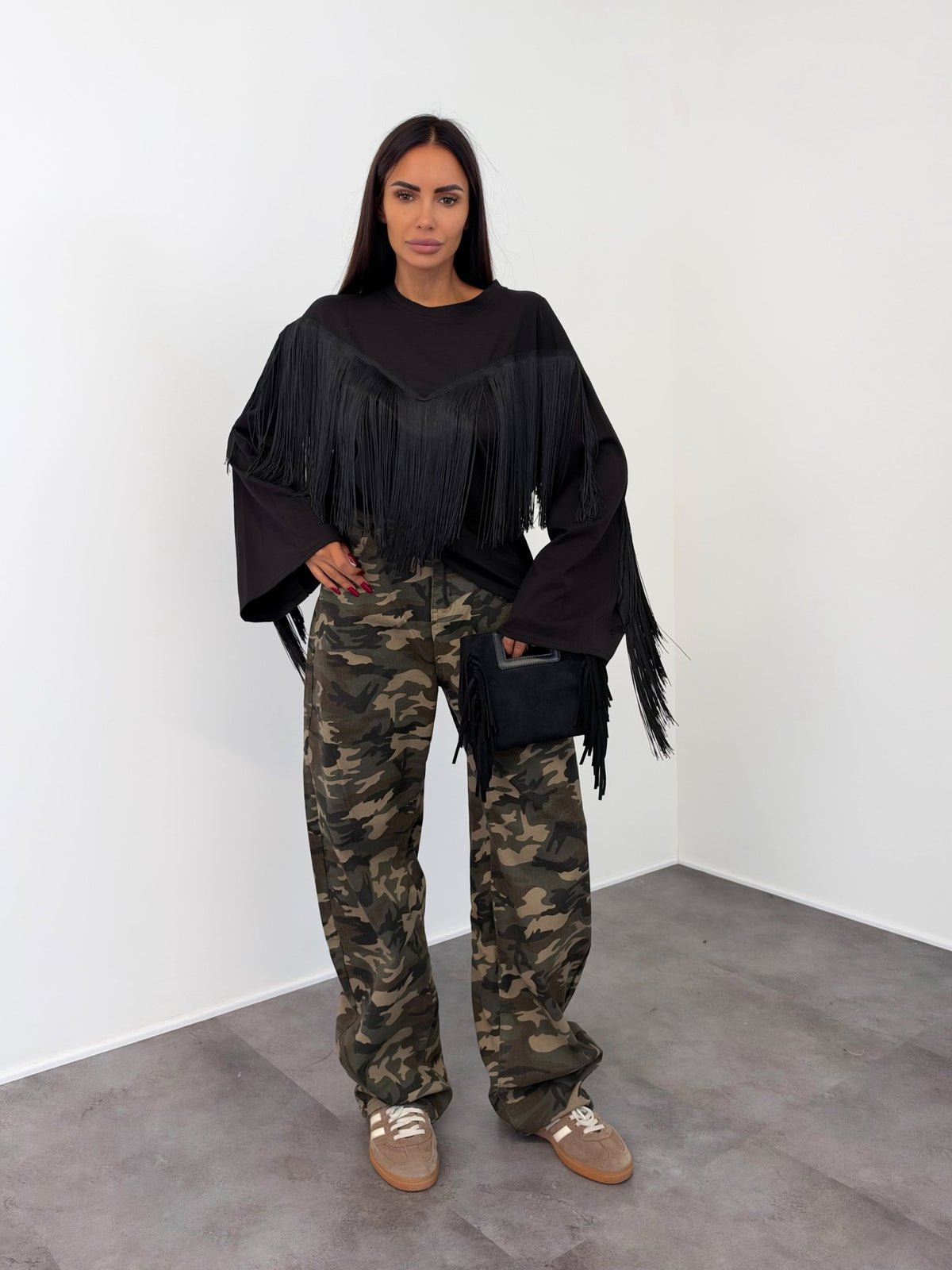 Maglia Navaho - Nera - SAINTH