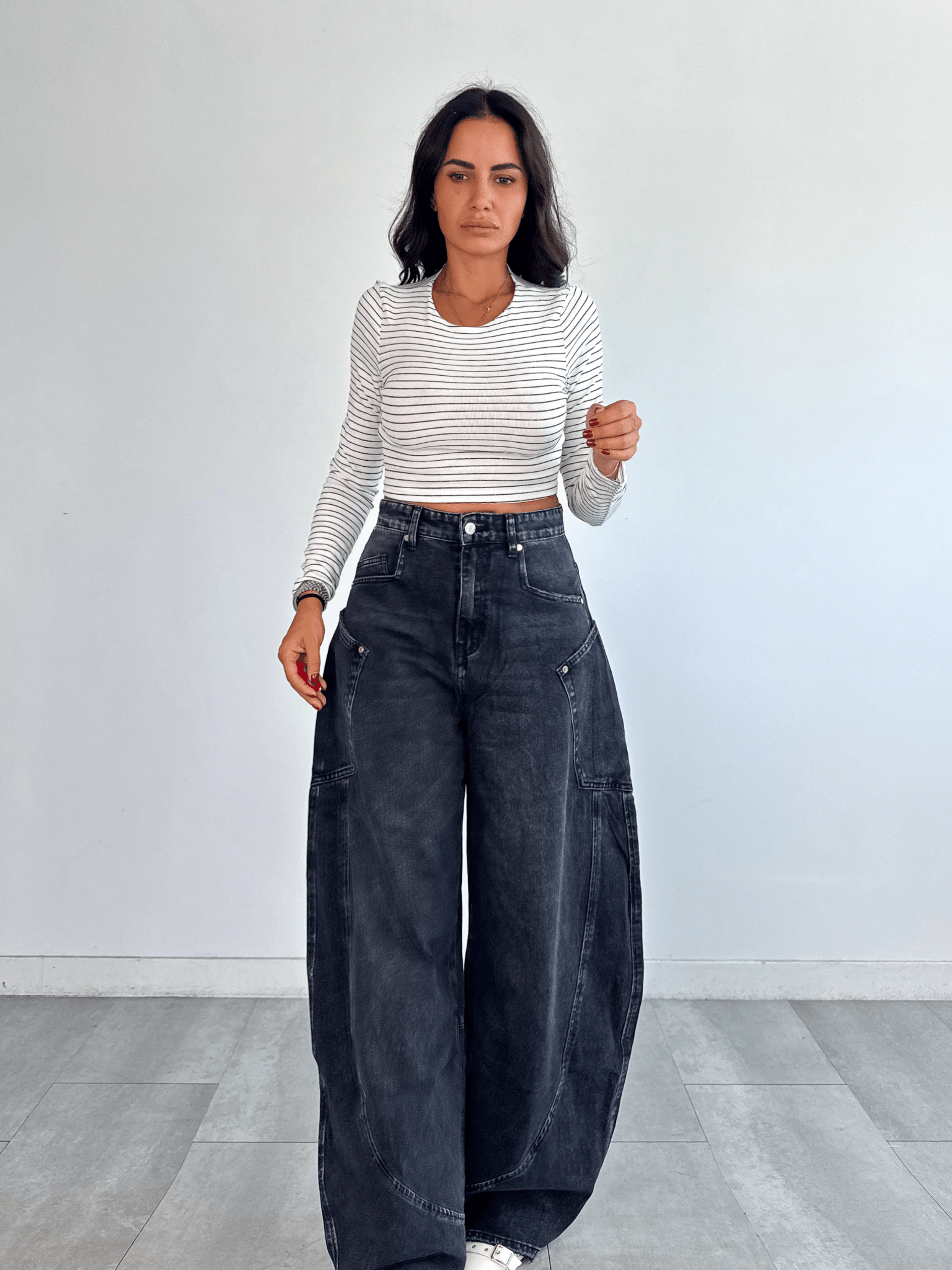 Jeans Shock - Nero - SAINTH