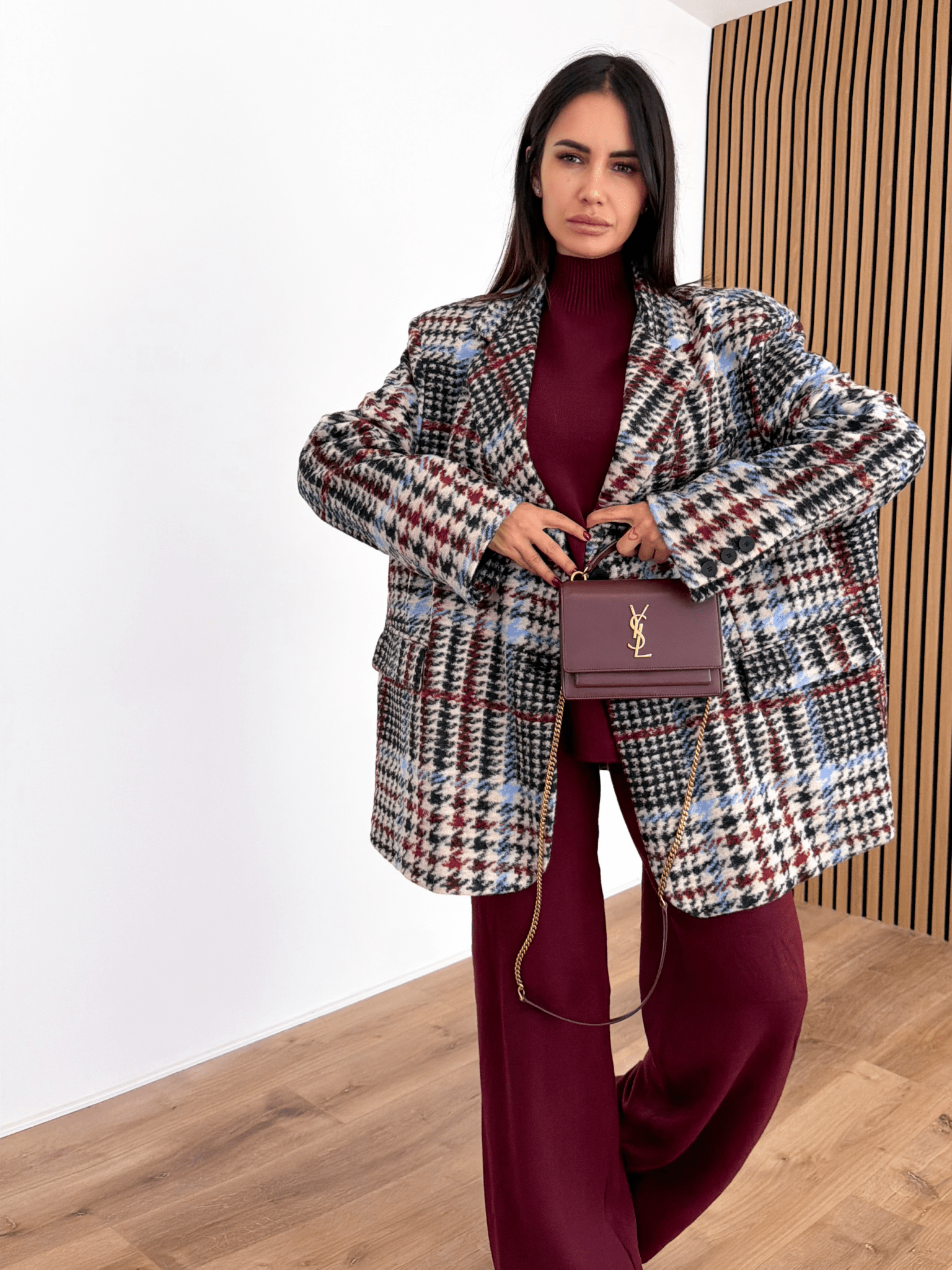 Blazer PDP - Rosso e Turchese - SAINTH