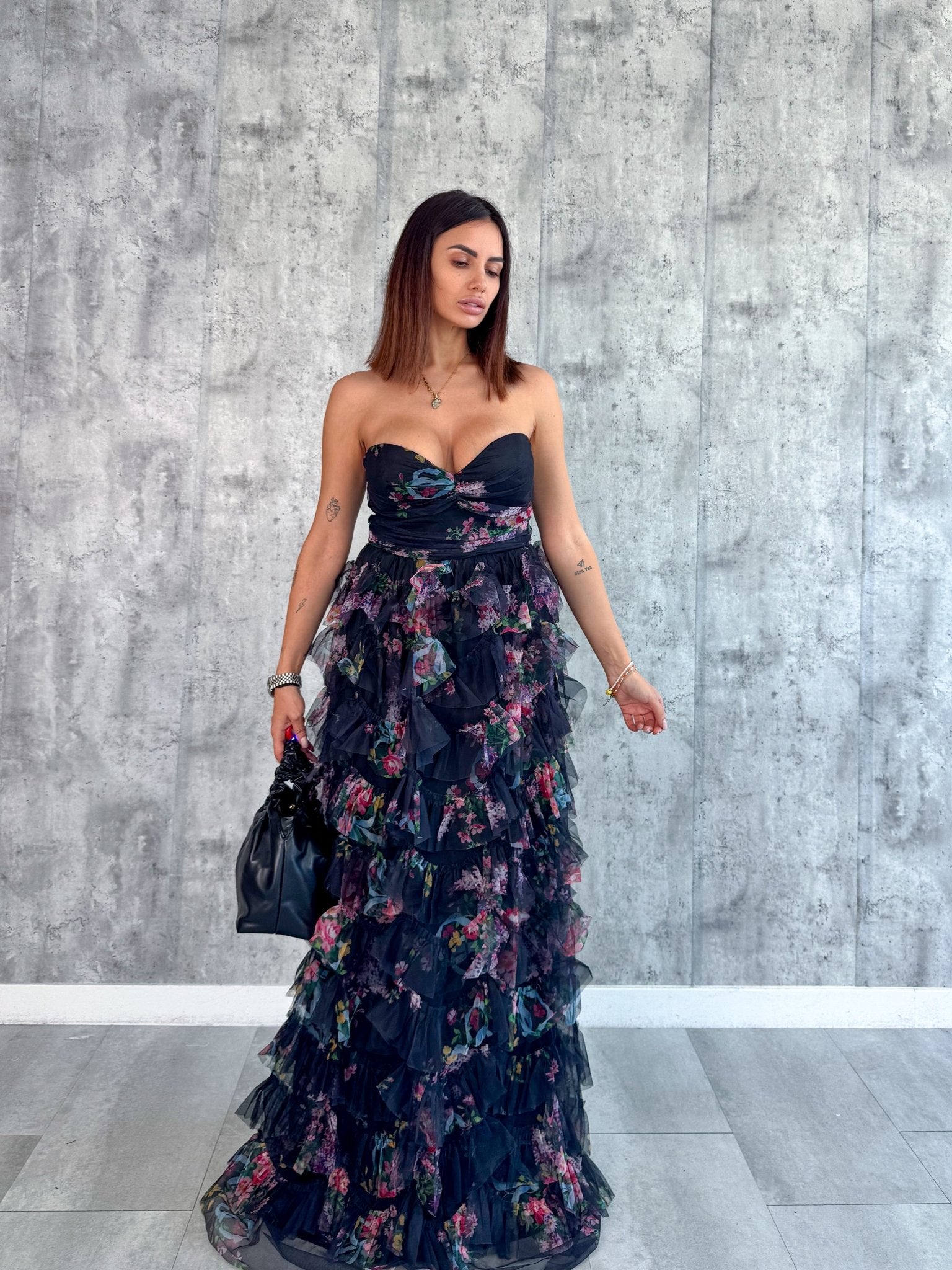 Abito Dolcemente - Nero - SAINTH