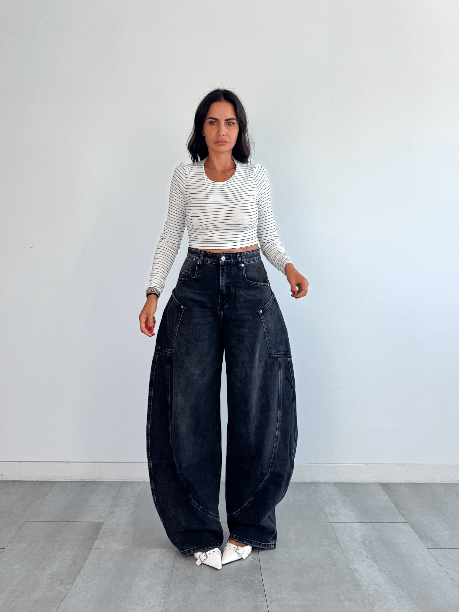 Jeans Shock - Nero - SAINTH