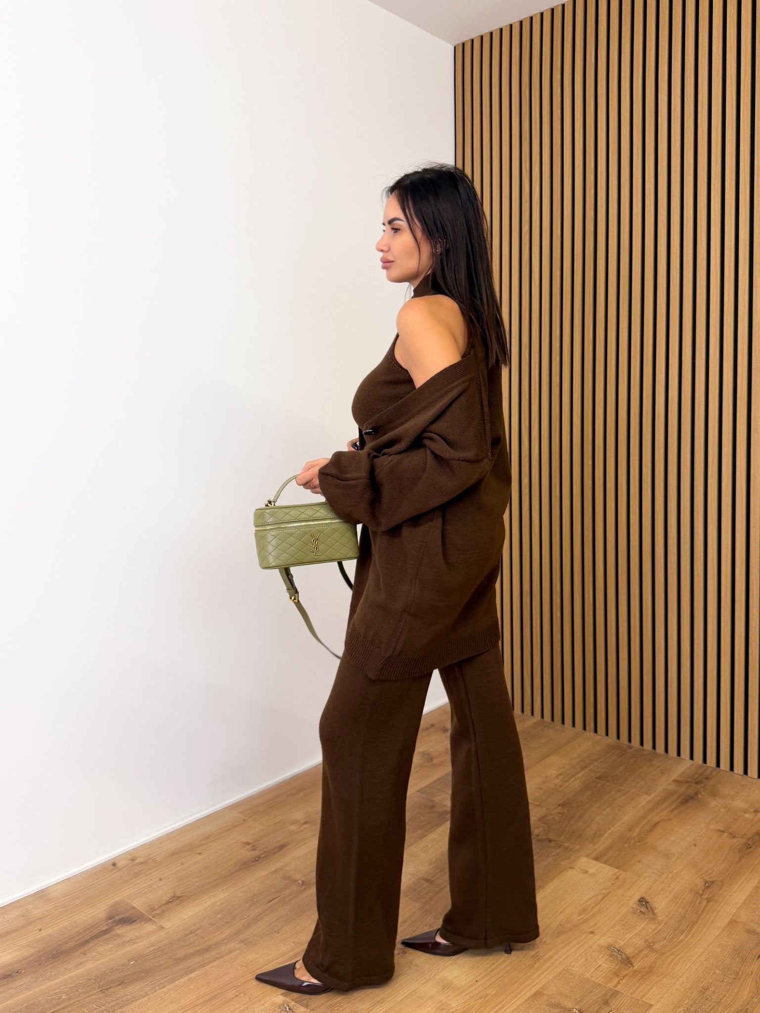 Coordinato Tris Cromby - Marrone - SAINTH