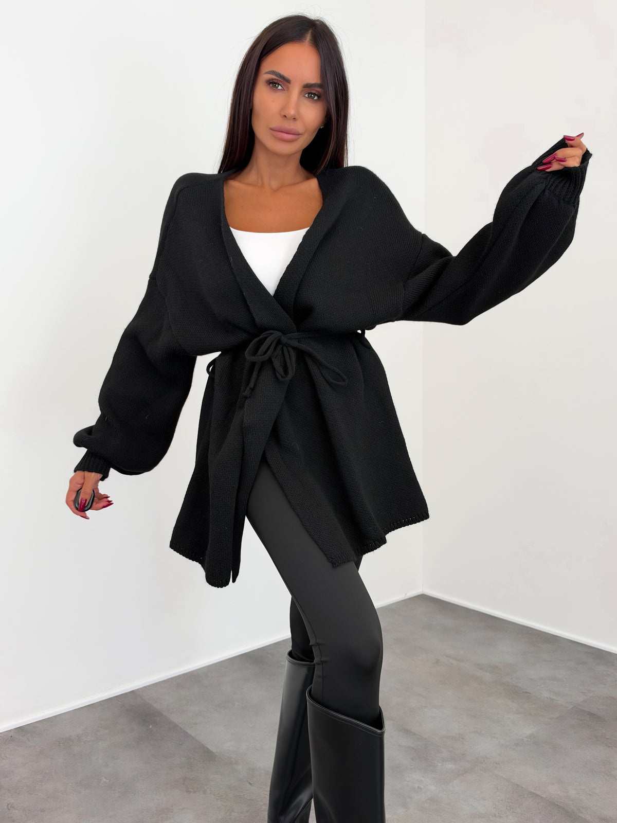 Cardigan Lovely - Nero