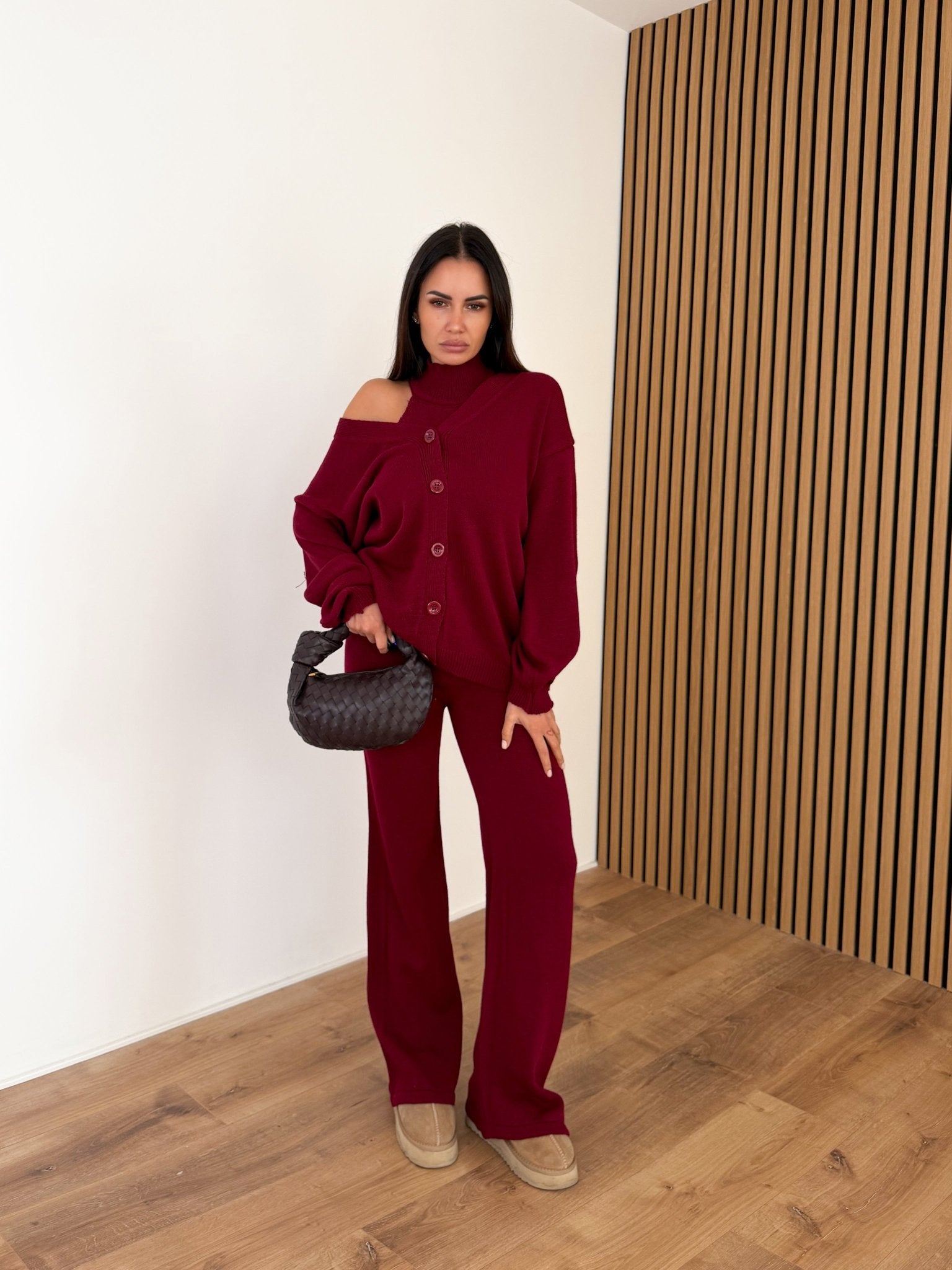 Coordinato Tris Cromby - Bordeaux - SAINTH