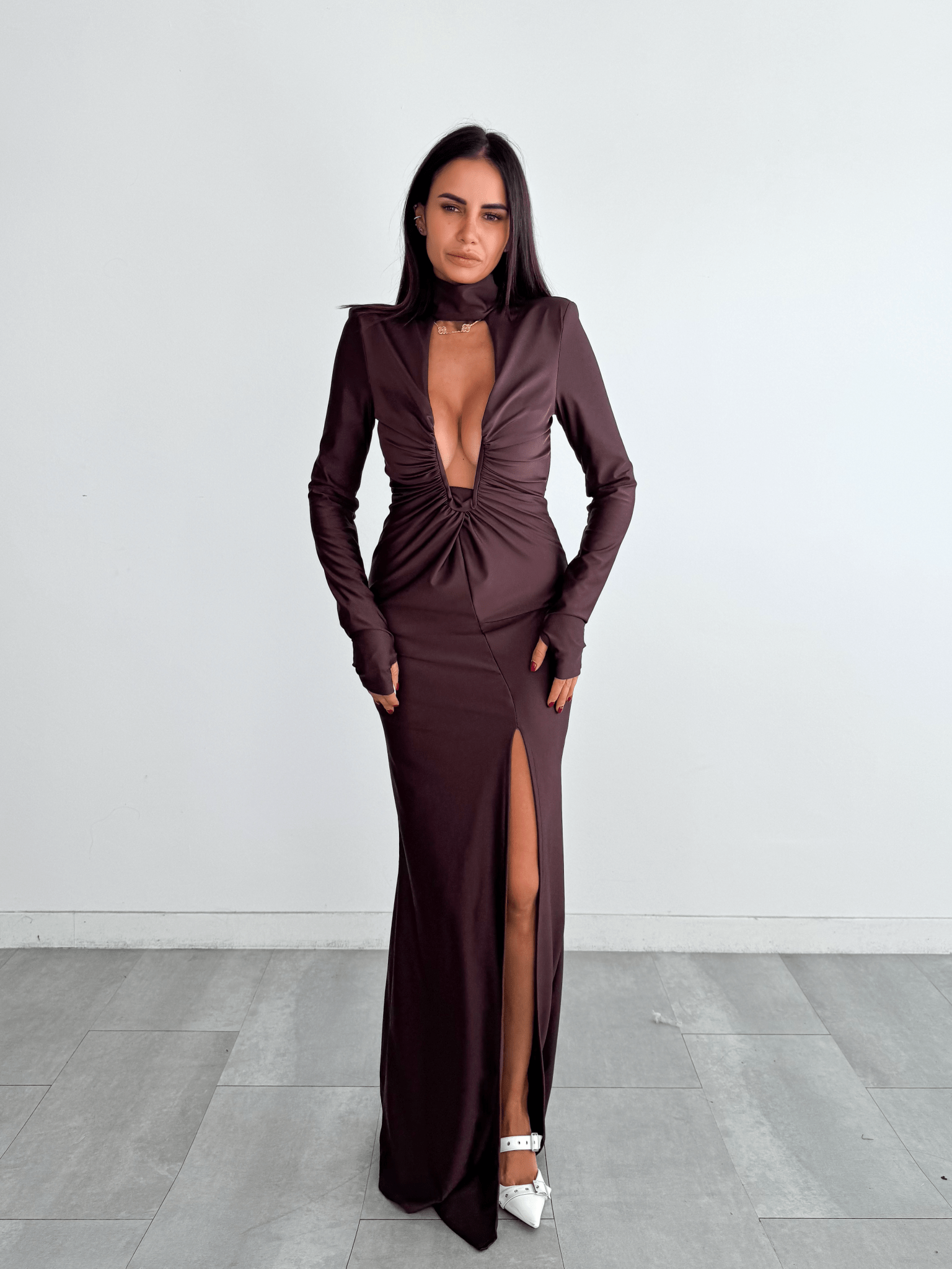 Abito Scintilla - Marrone - SAINTH