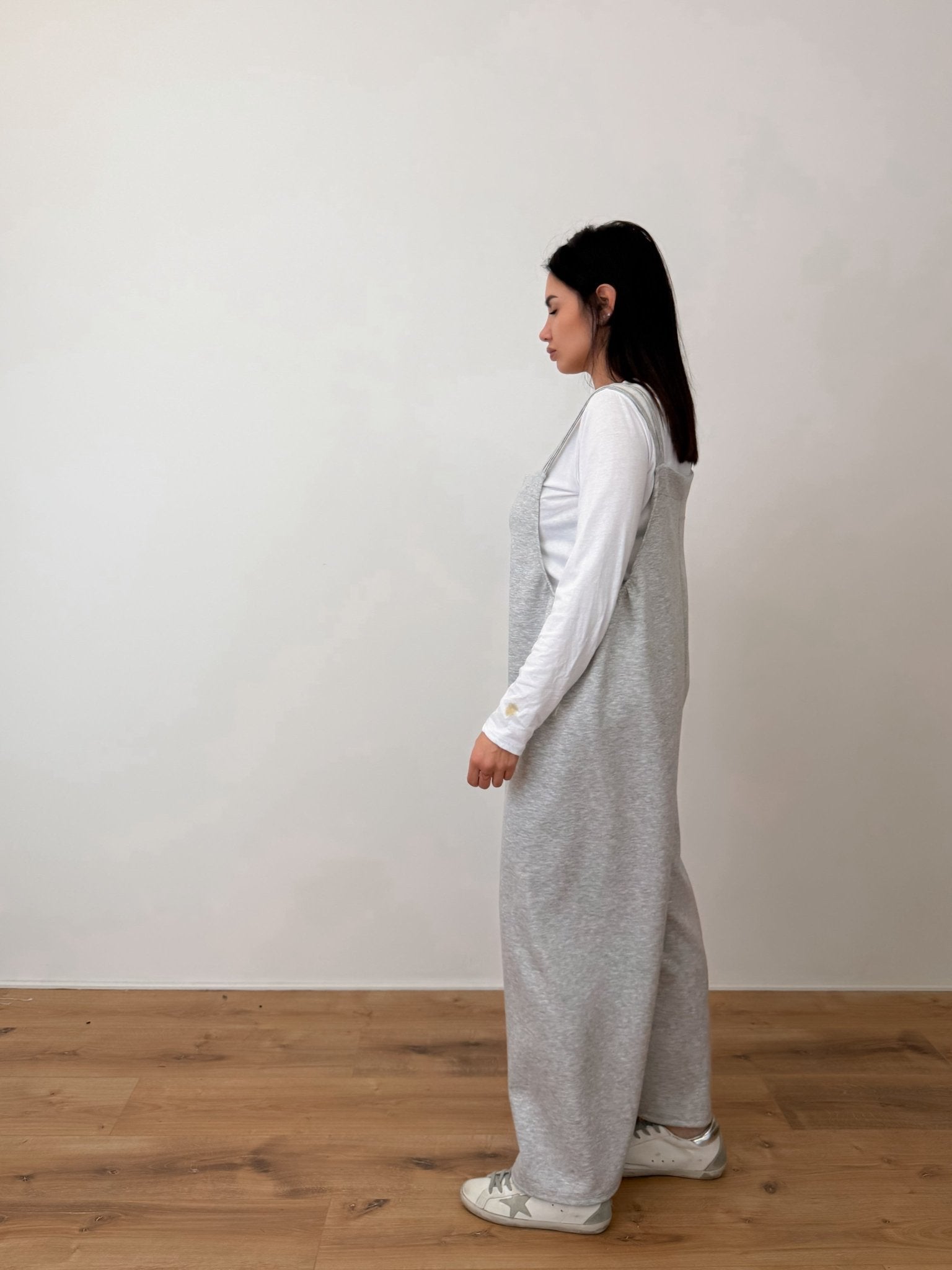 Salopette + Maglietta - Grigia - SAINTH