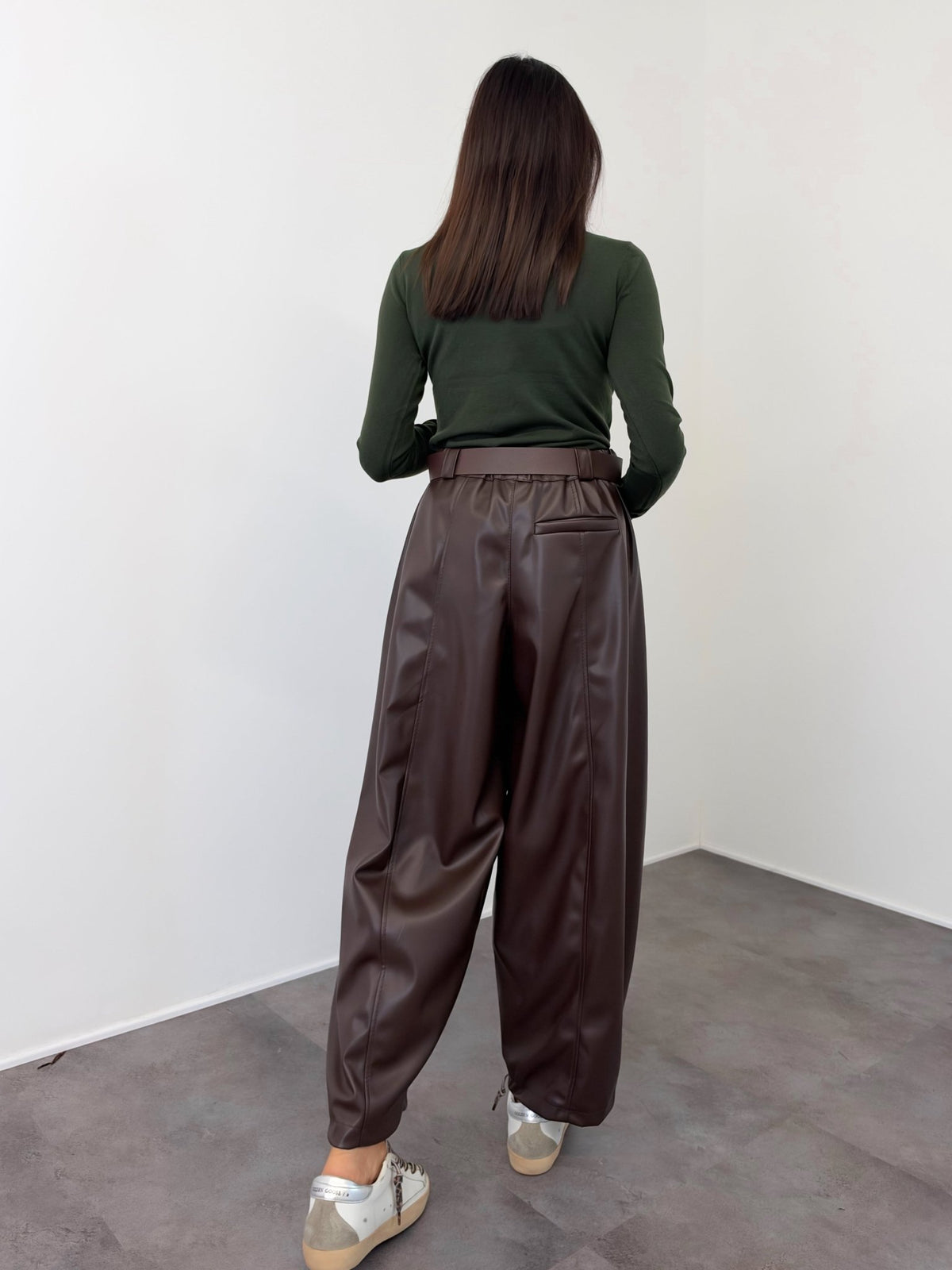 Dolcevita Collo Alto - Army Green - SAINTH