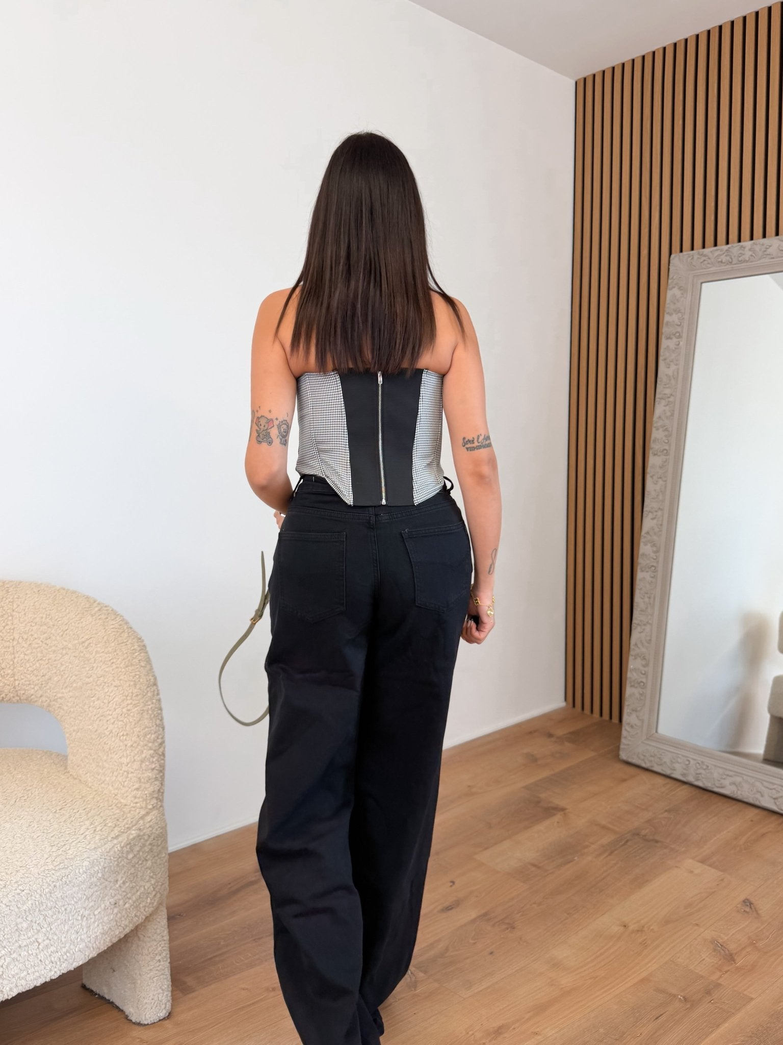 Corpetto PDP - Nero e Bianco