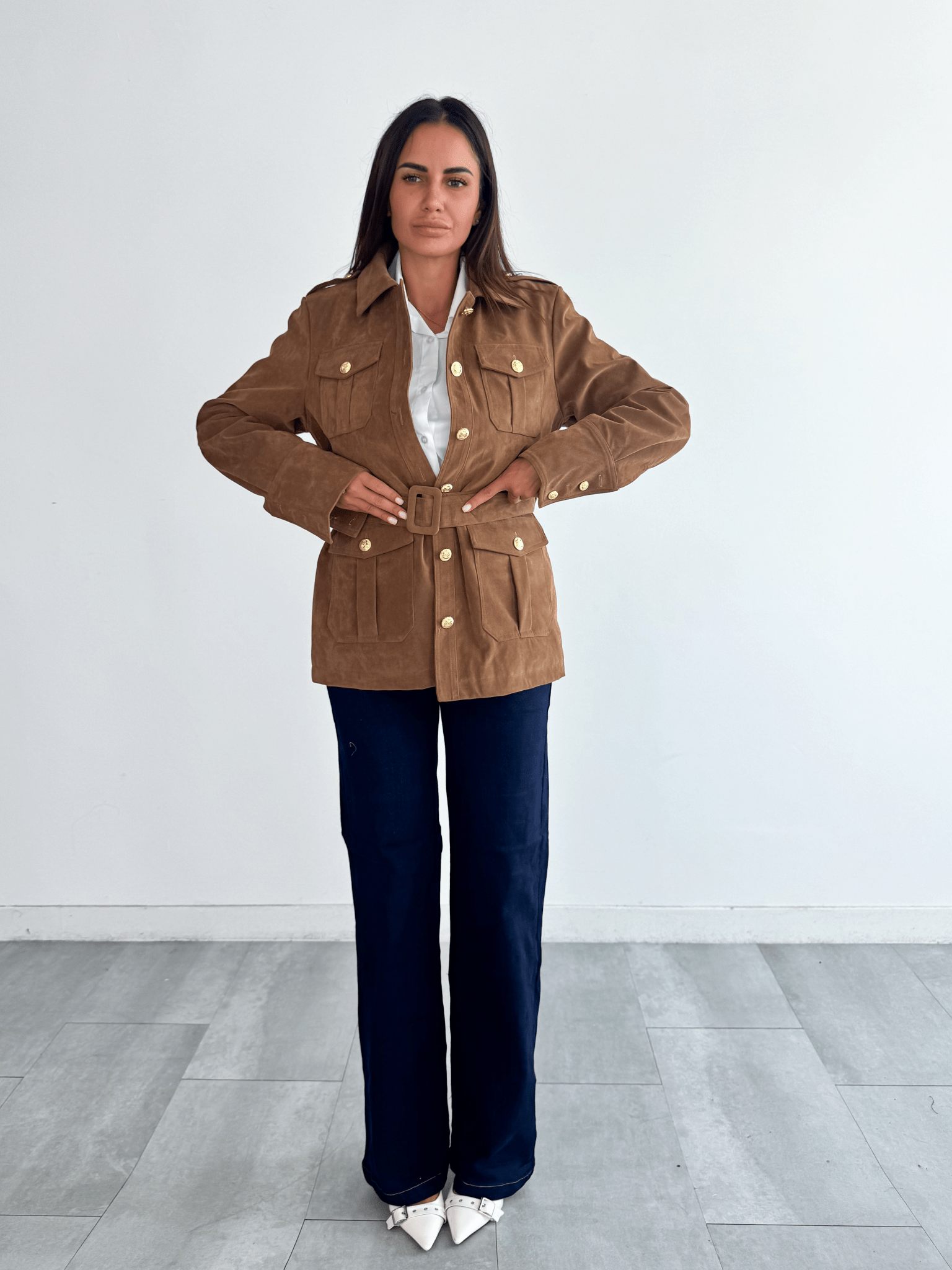 Giacca Flair - Biscotto - SAINTH