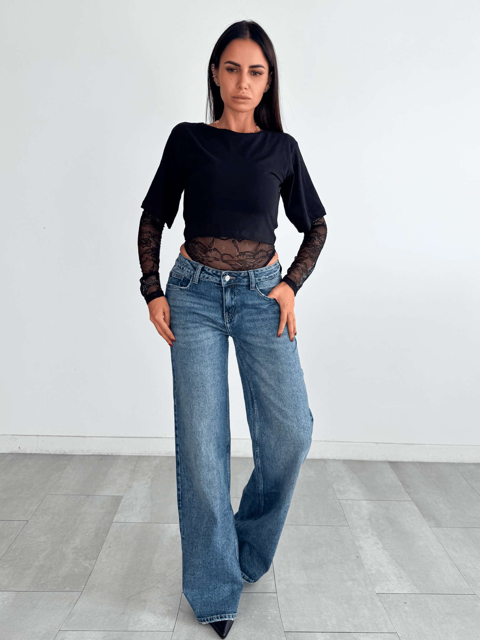 Body Style + Maglietta - Nero - SAINTH