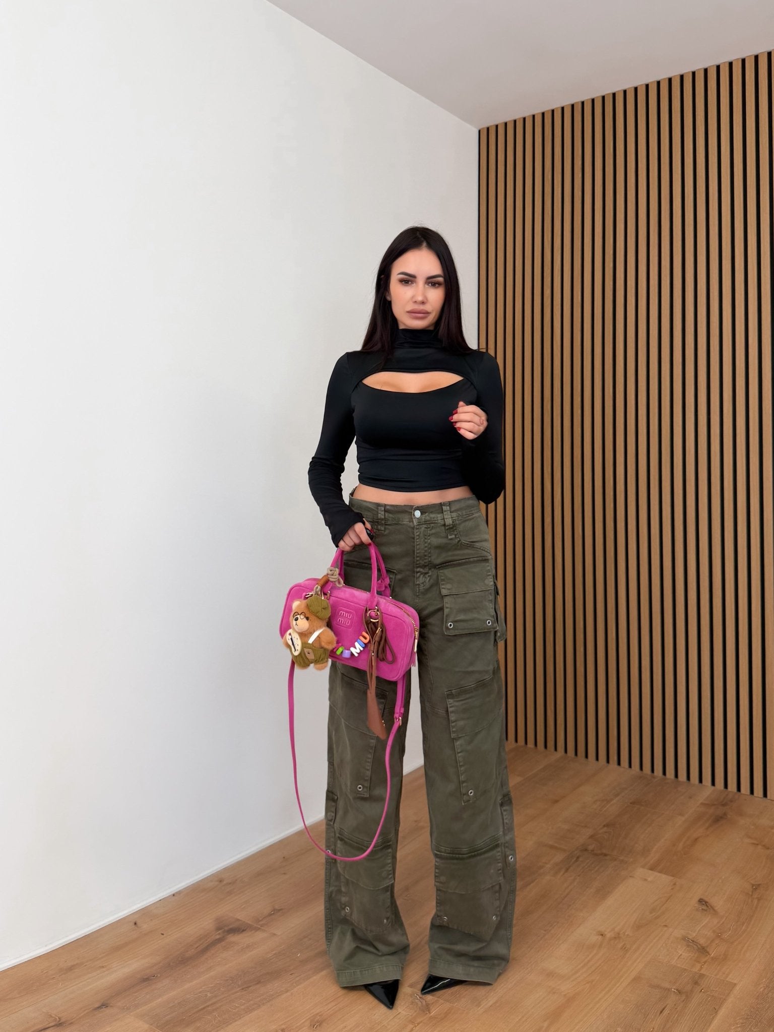 Maglietta Menagere - Nera - SAINTH