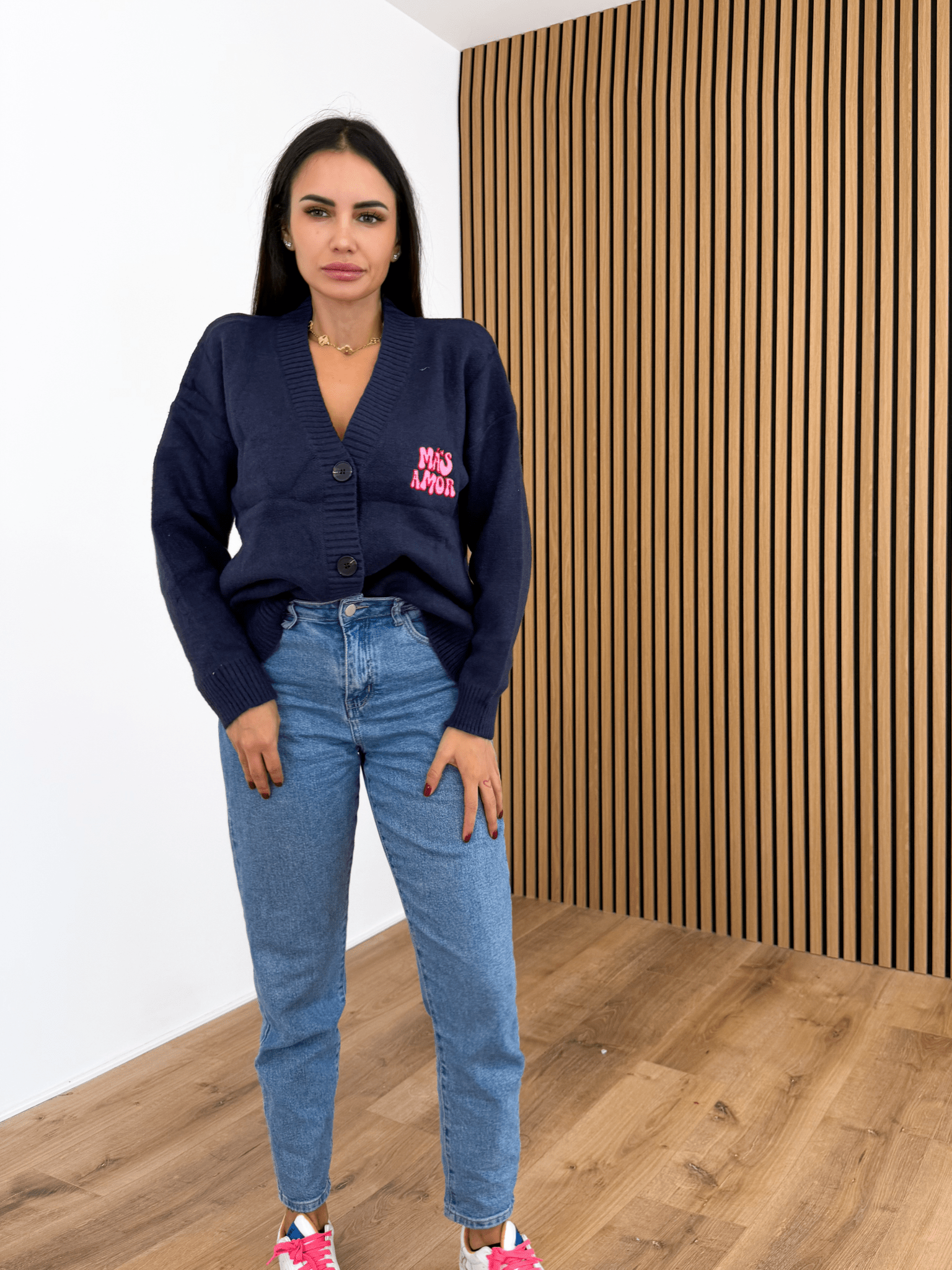 Cardigan Amore - Blu - SAINTH