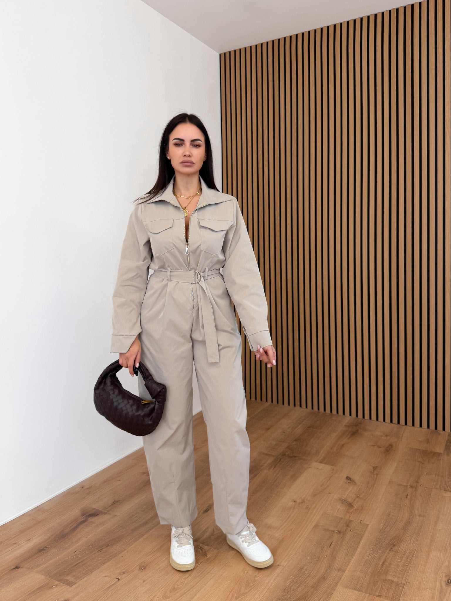 Tuta Intera Mechanic - Beige - SAINTH