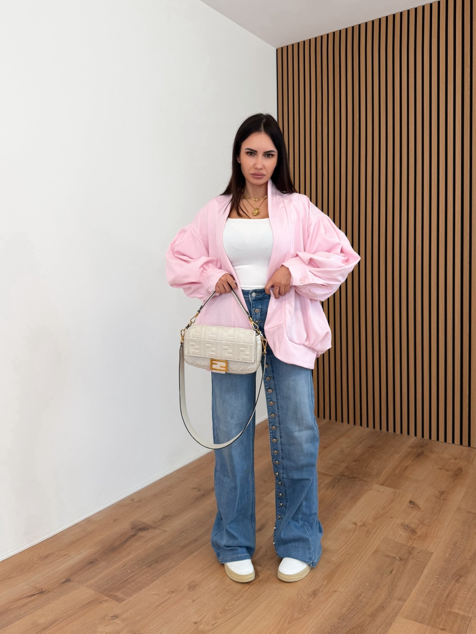 Giacca Kimono - Rosa - SAINTH