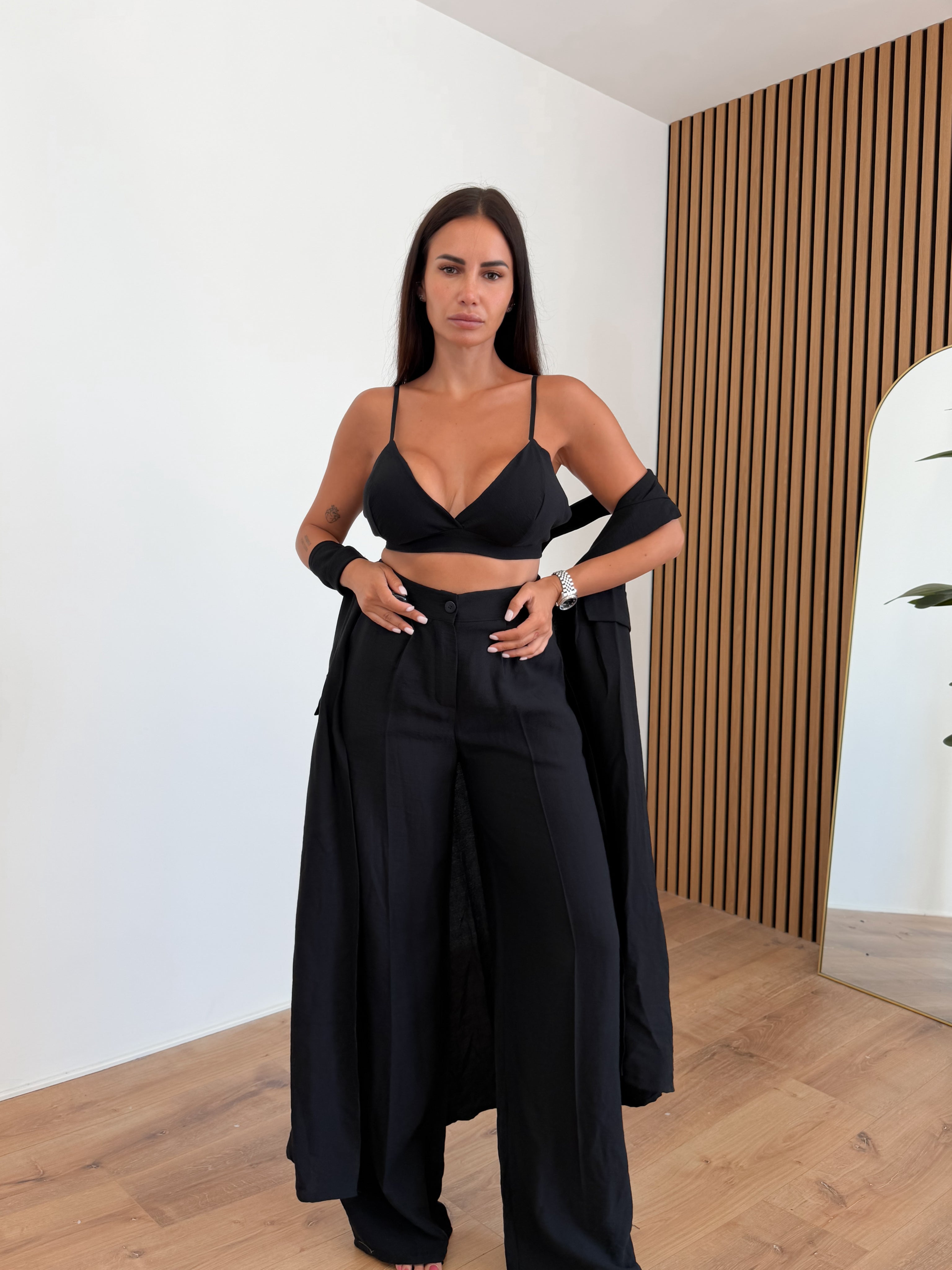 Coordinato Tris Medea - Nero