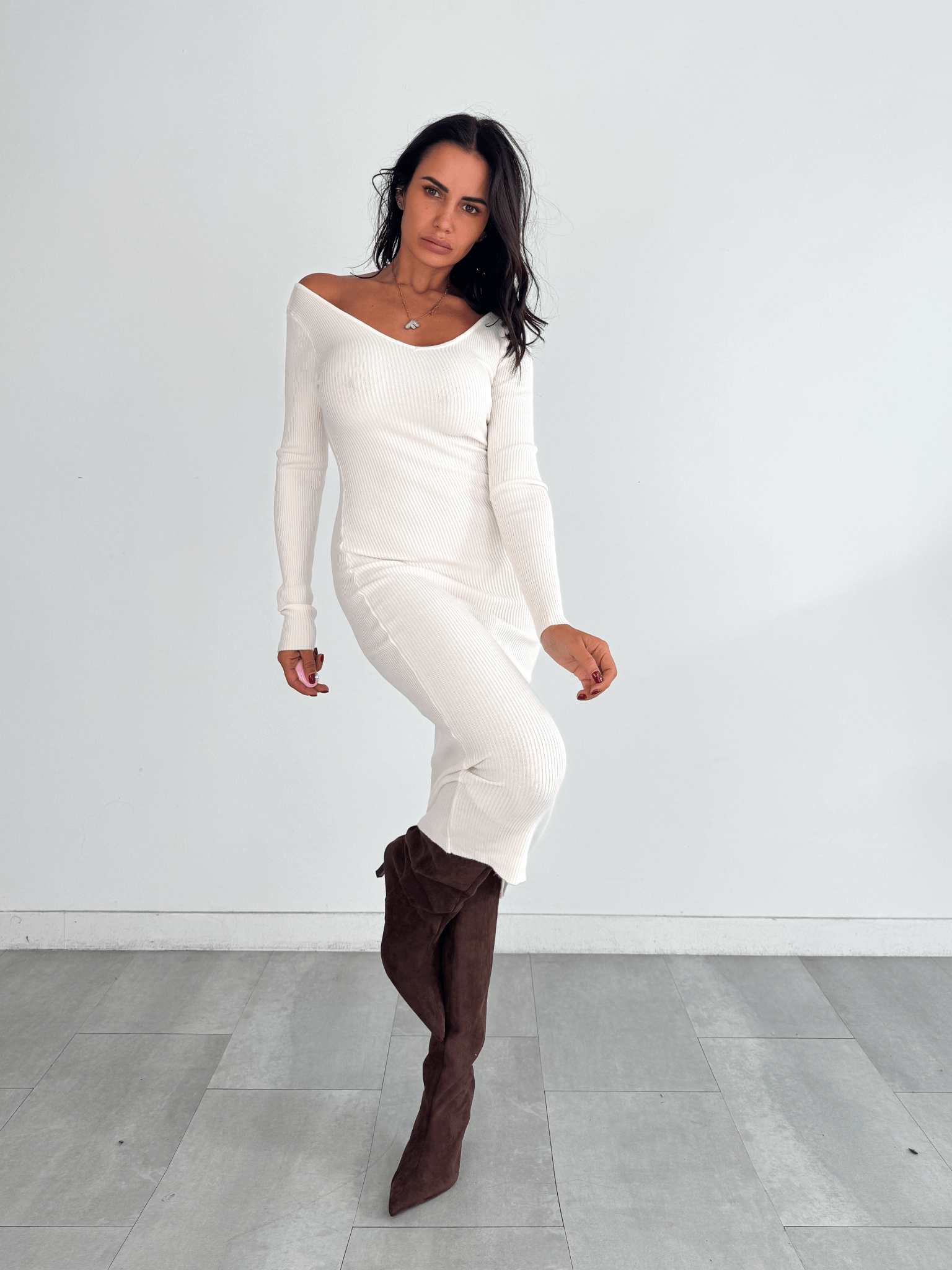 Abito Pull Fascino - Burro - SAINTH