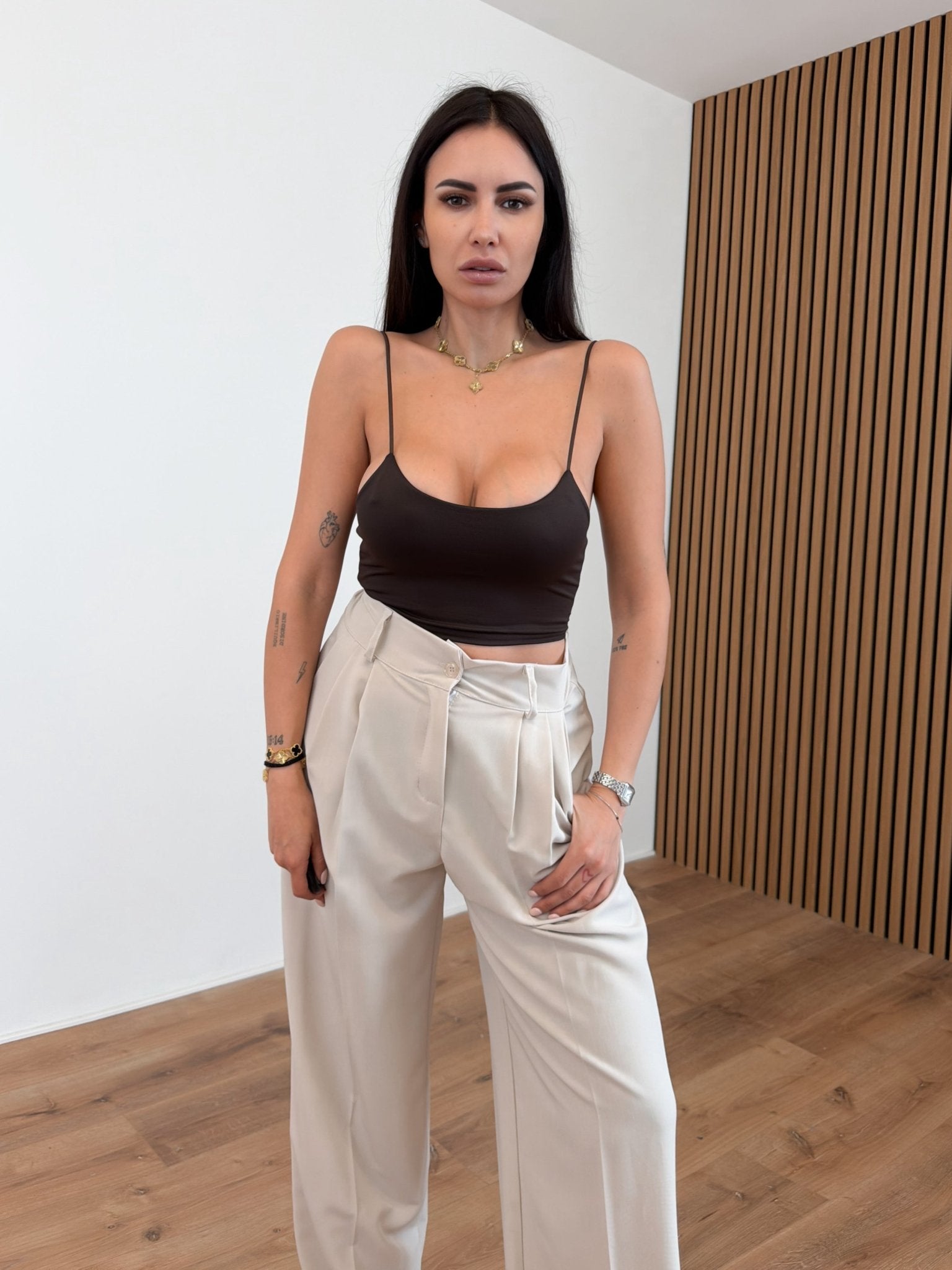 Pantalone Office - Beige - SAINTH