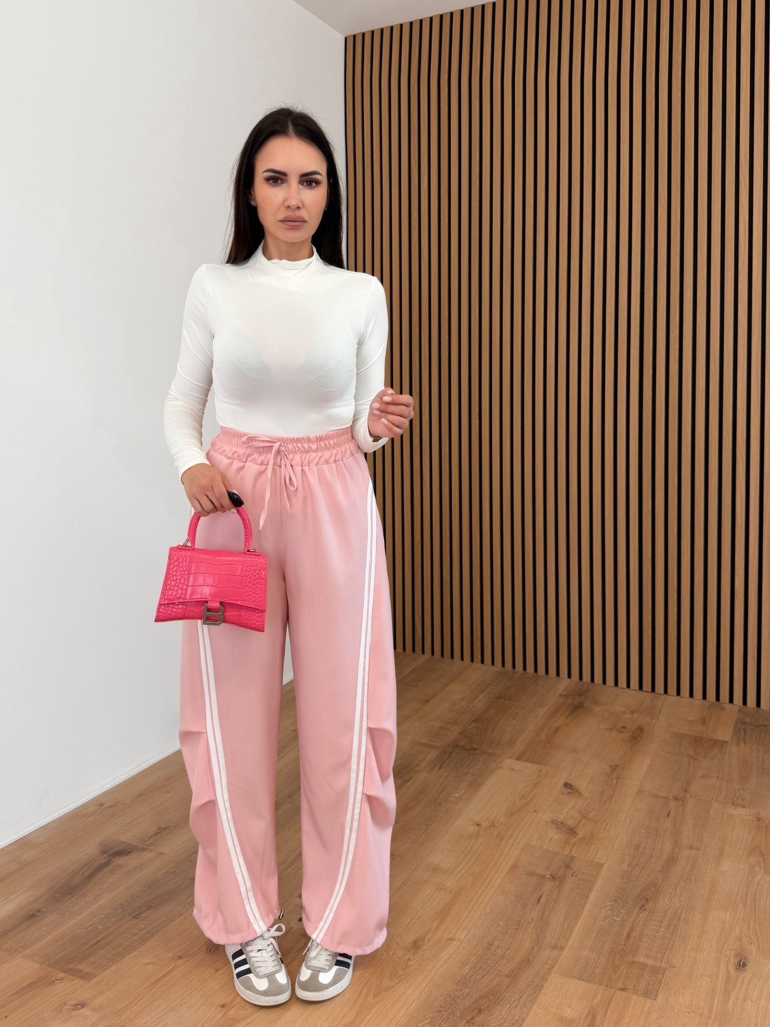 Pantalone Stripe - Rosa - SAINTH