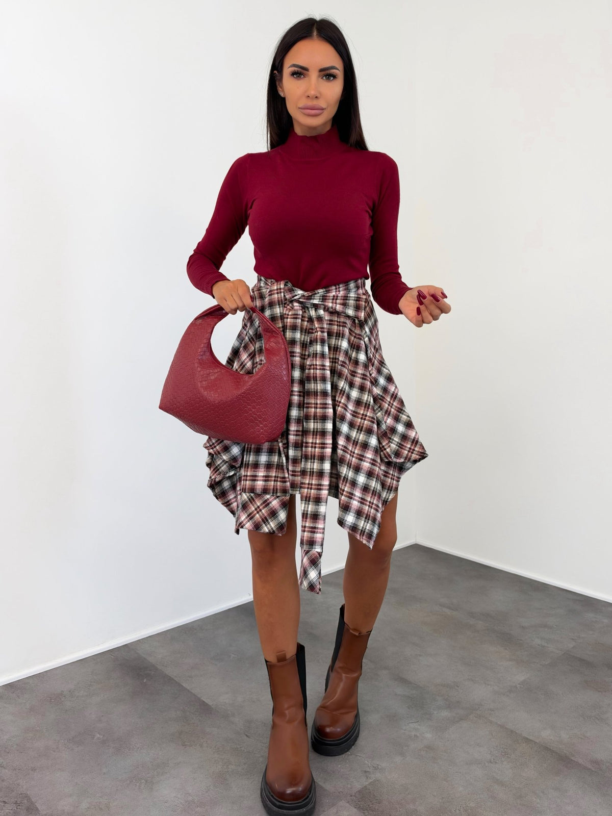 Dolcevita Collo Alto - Bordeaux - SAINTH