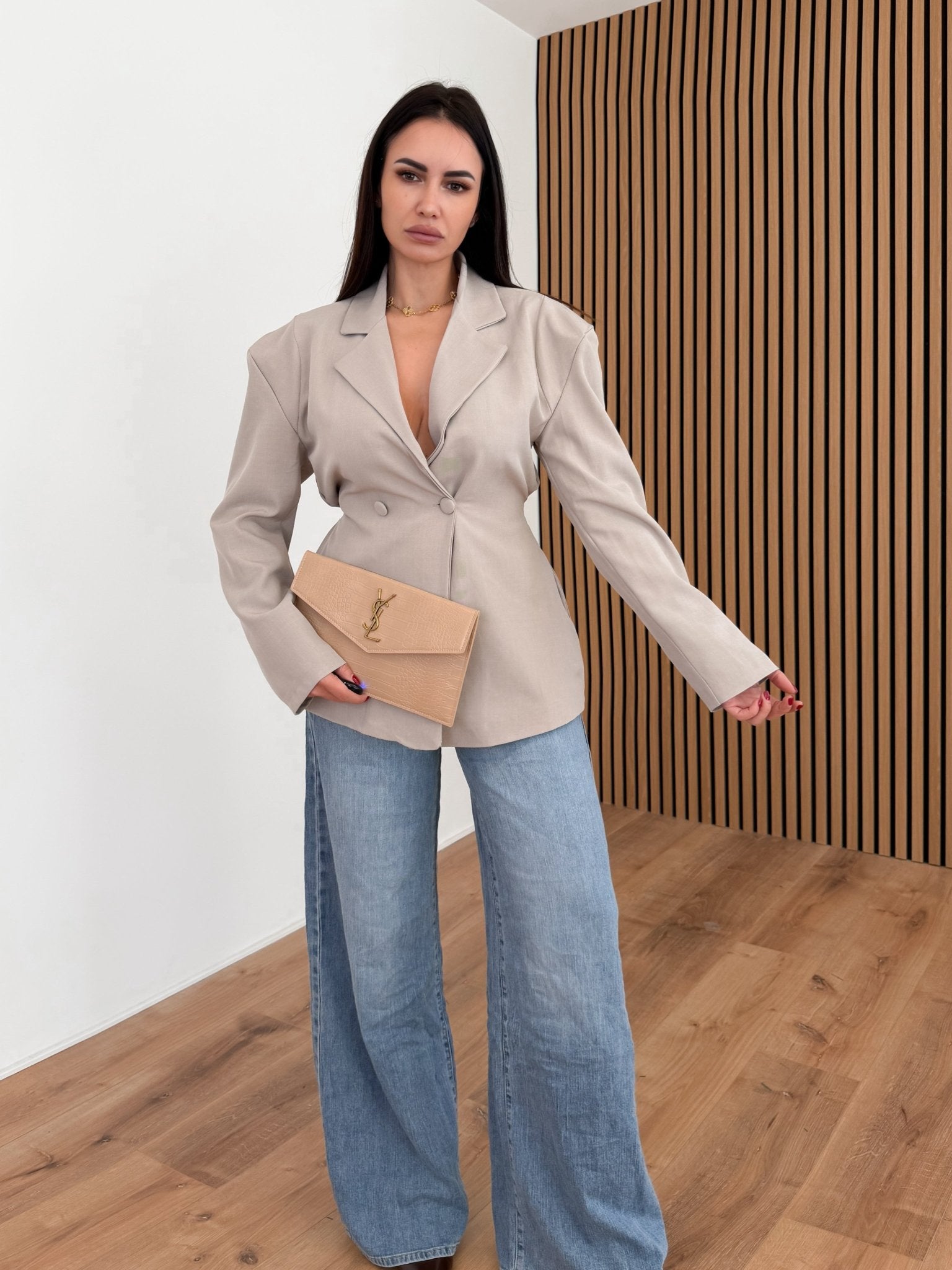 Blazer Uniform - Beige - SAINTH