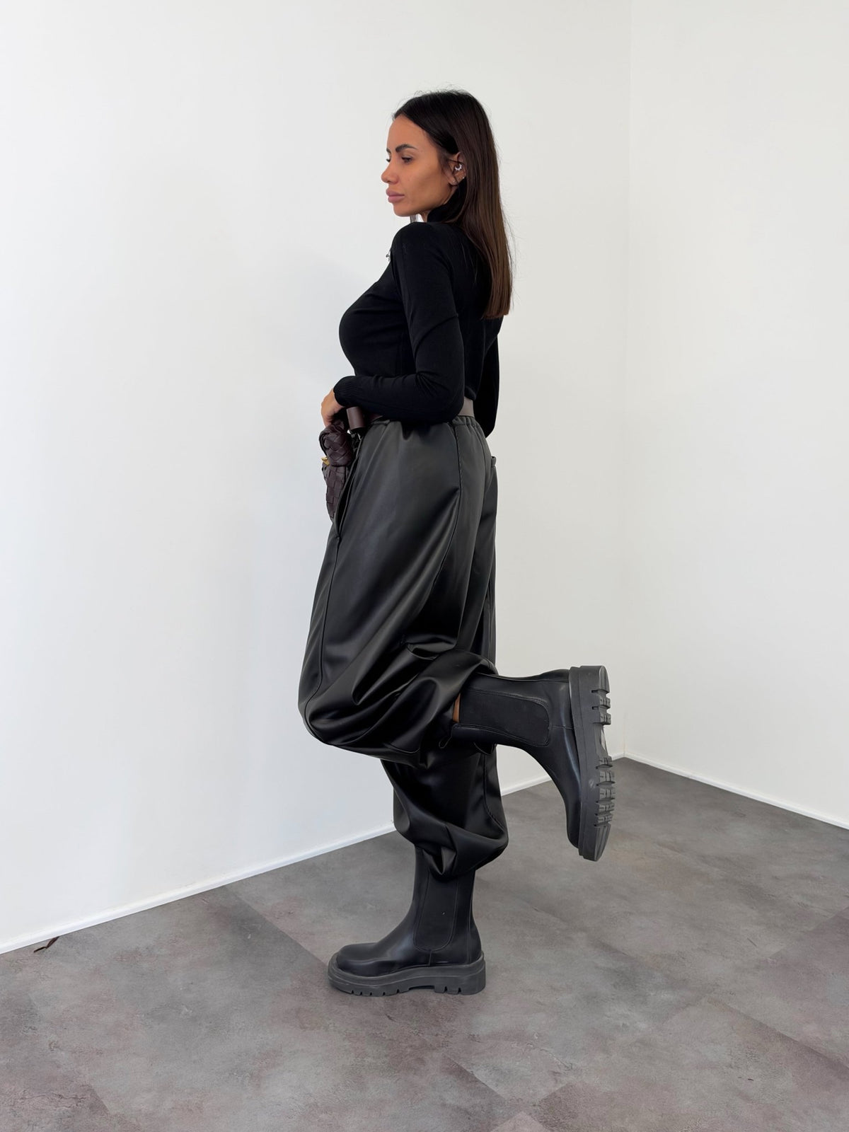 Dolcevita Collo Alto - Nero - SAINTH