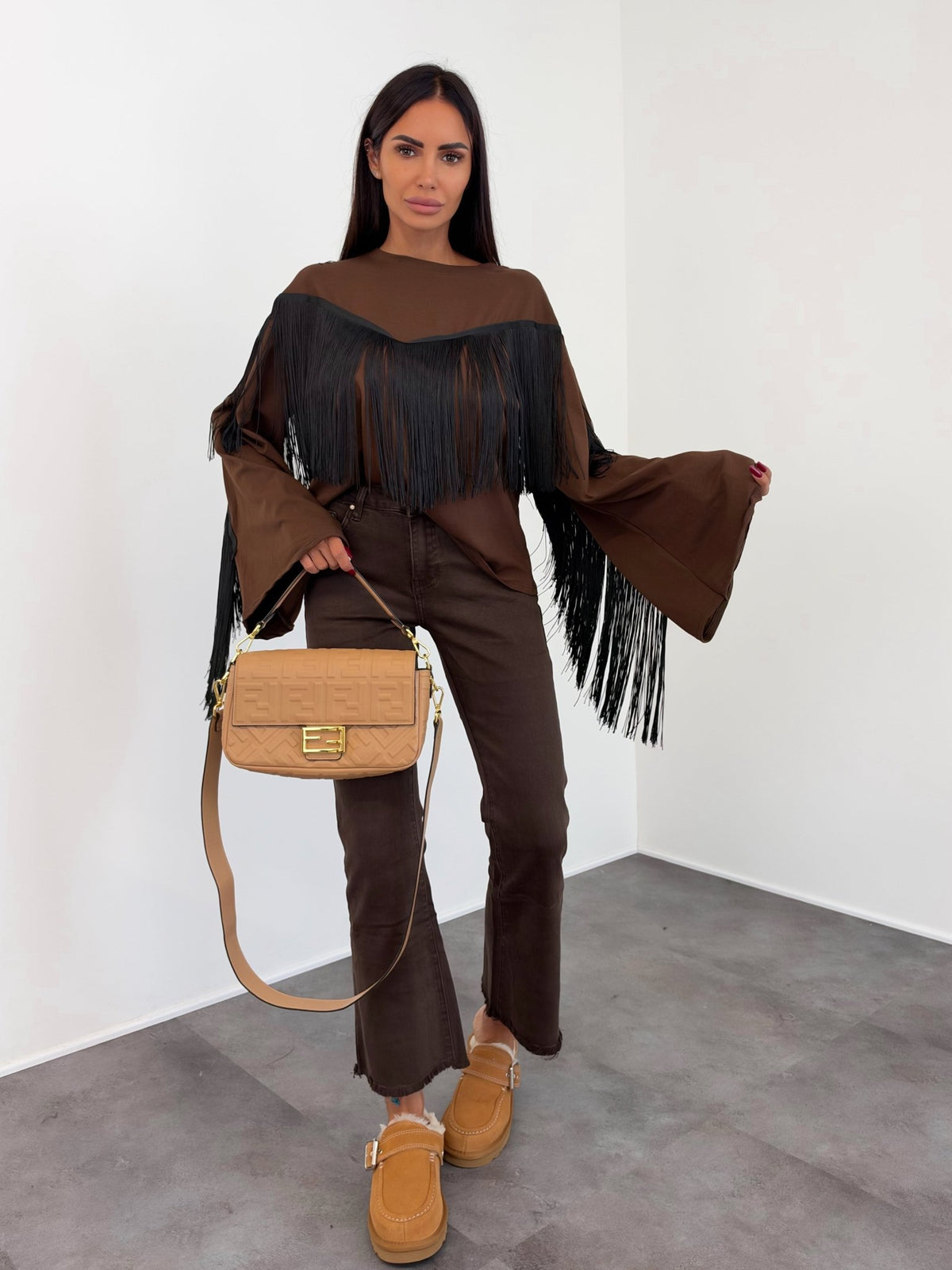 Maglia Navaho - Marrone - SAINTH