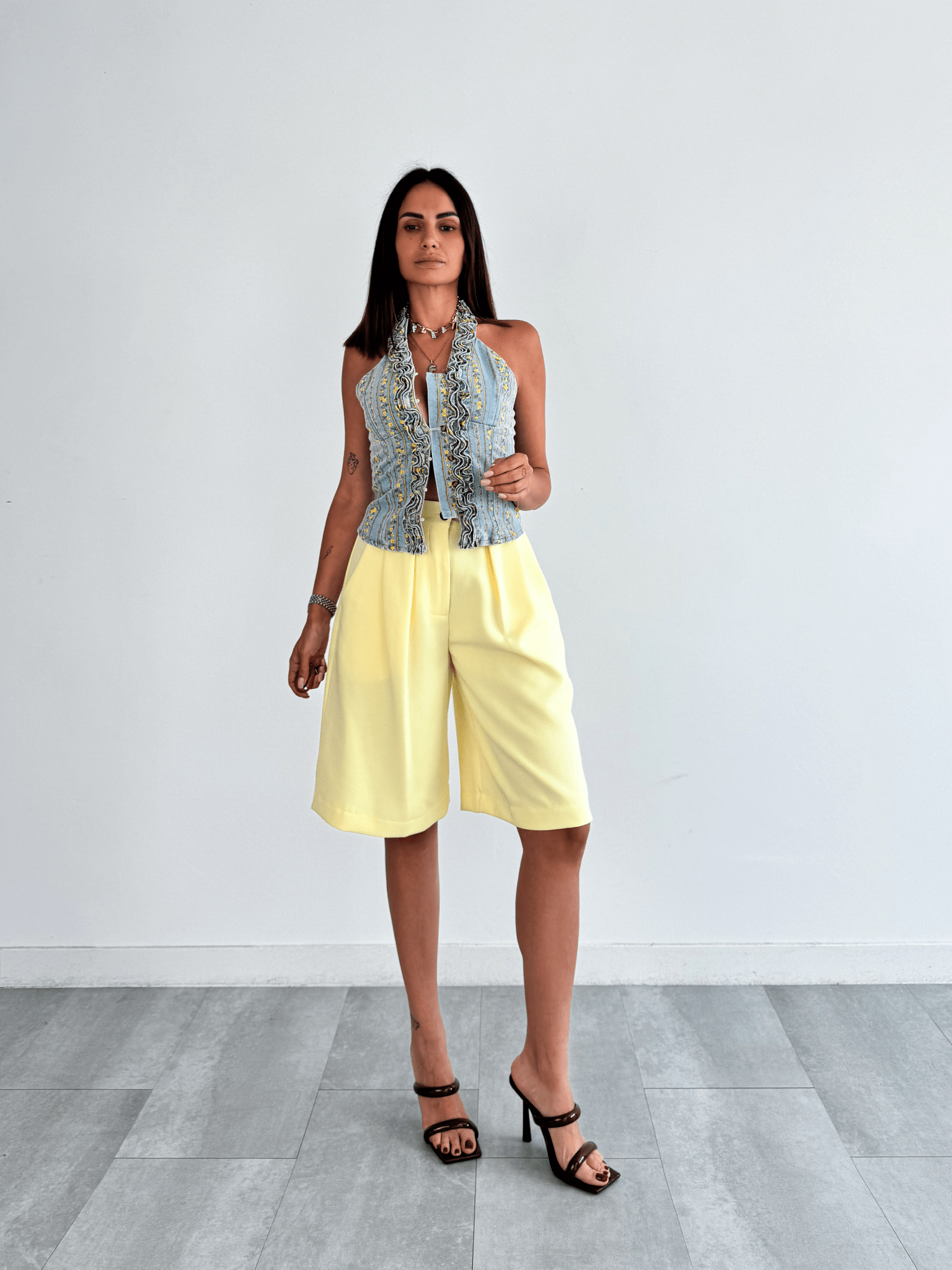 Top Microflower - Giallo - SAINTH