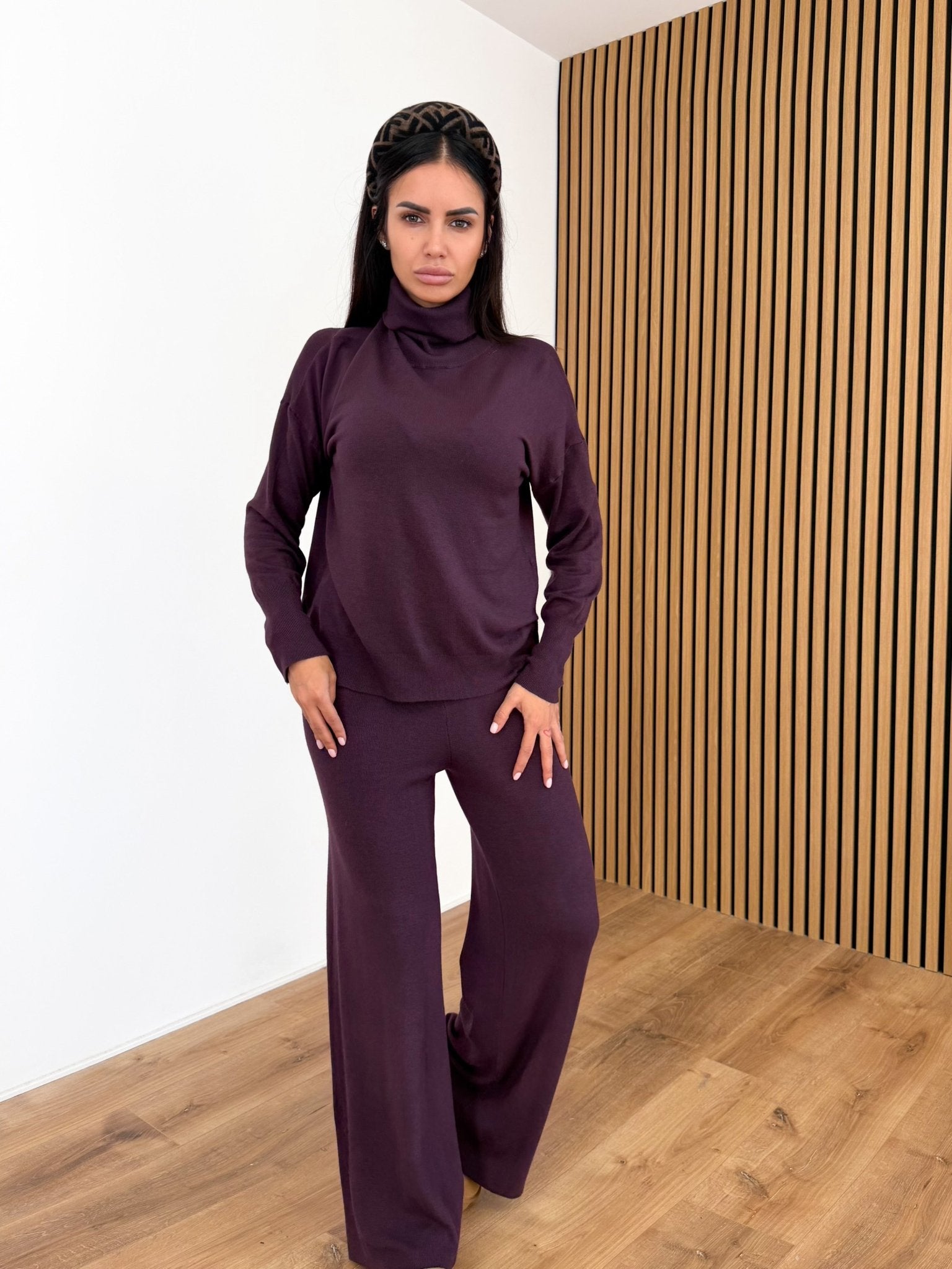 Coordinato Carezza - Melanzana - SAINTH