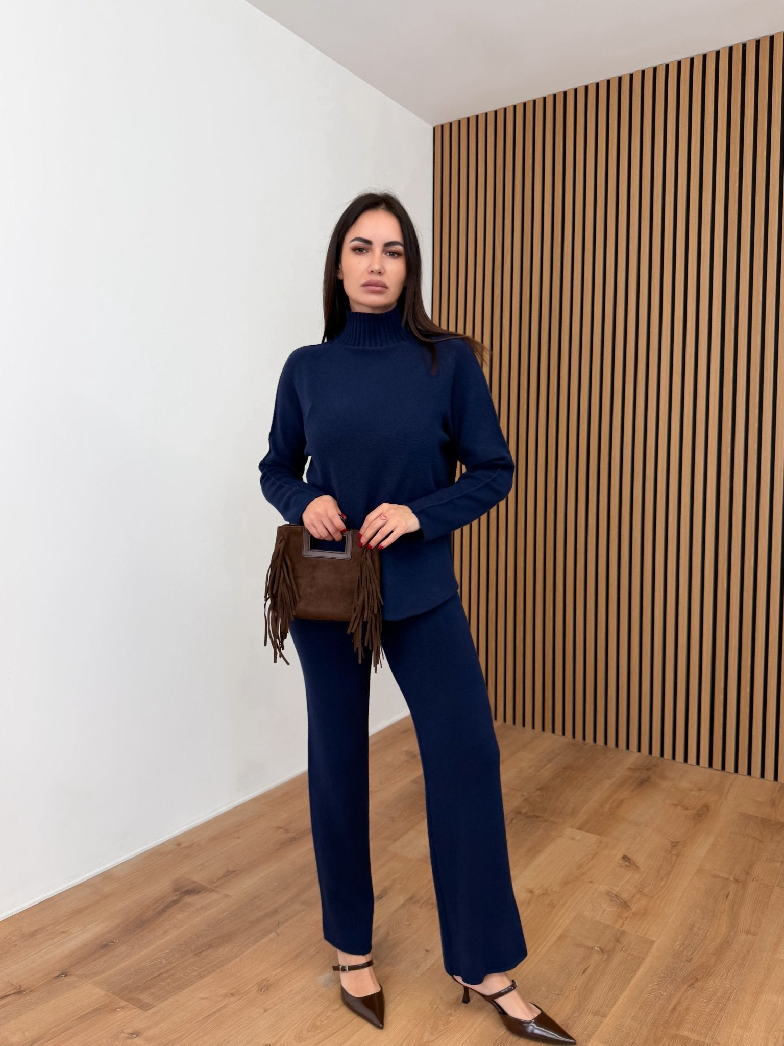 Coordinato Piuma - Blu - SAINTH