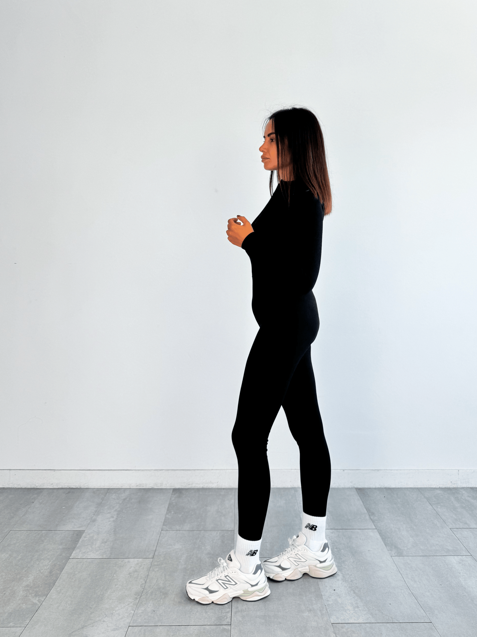 Tuta Contenitiva Zip - Nera - SAINTH