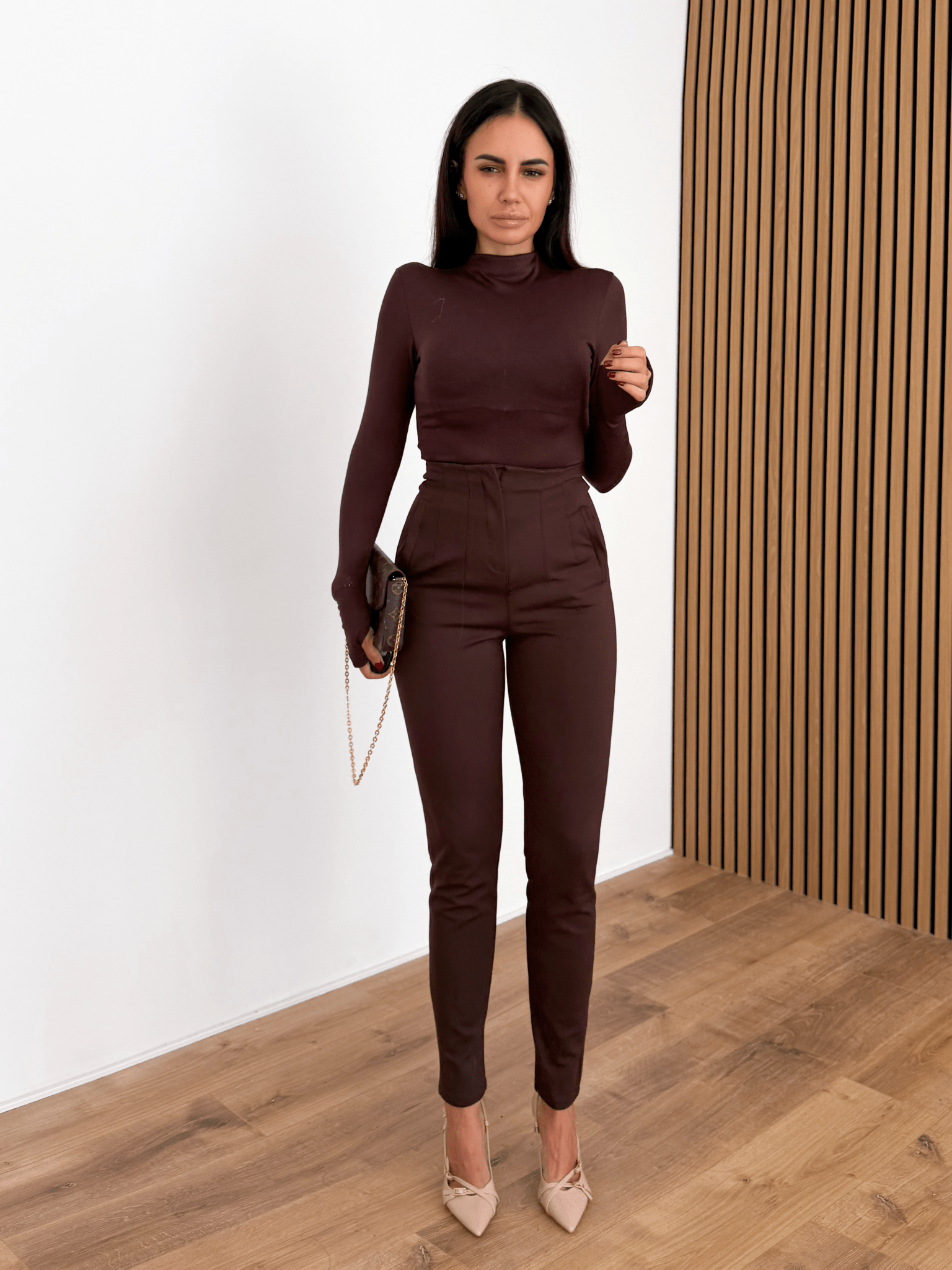 Pantalone Classy - Marrone - SAINTH