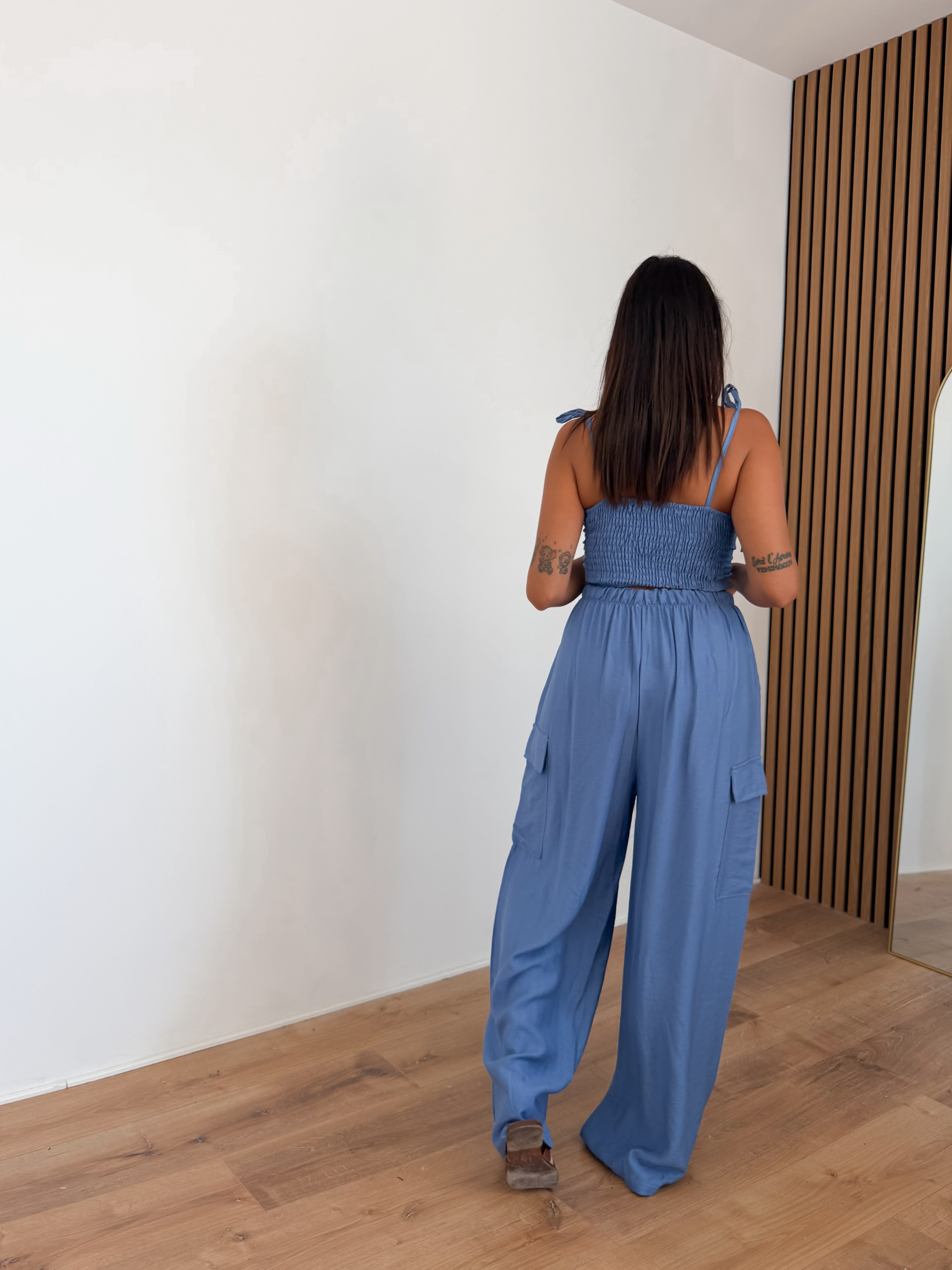 Coordinato Lily - Indaco