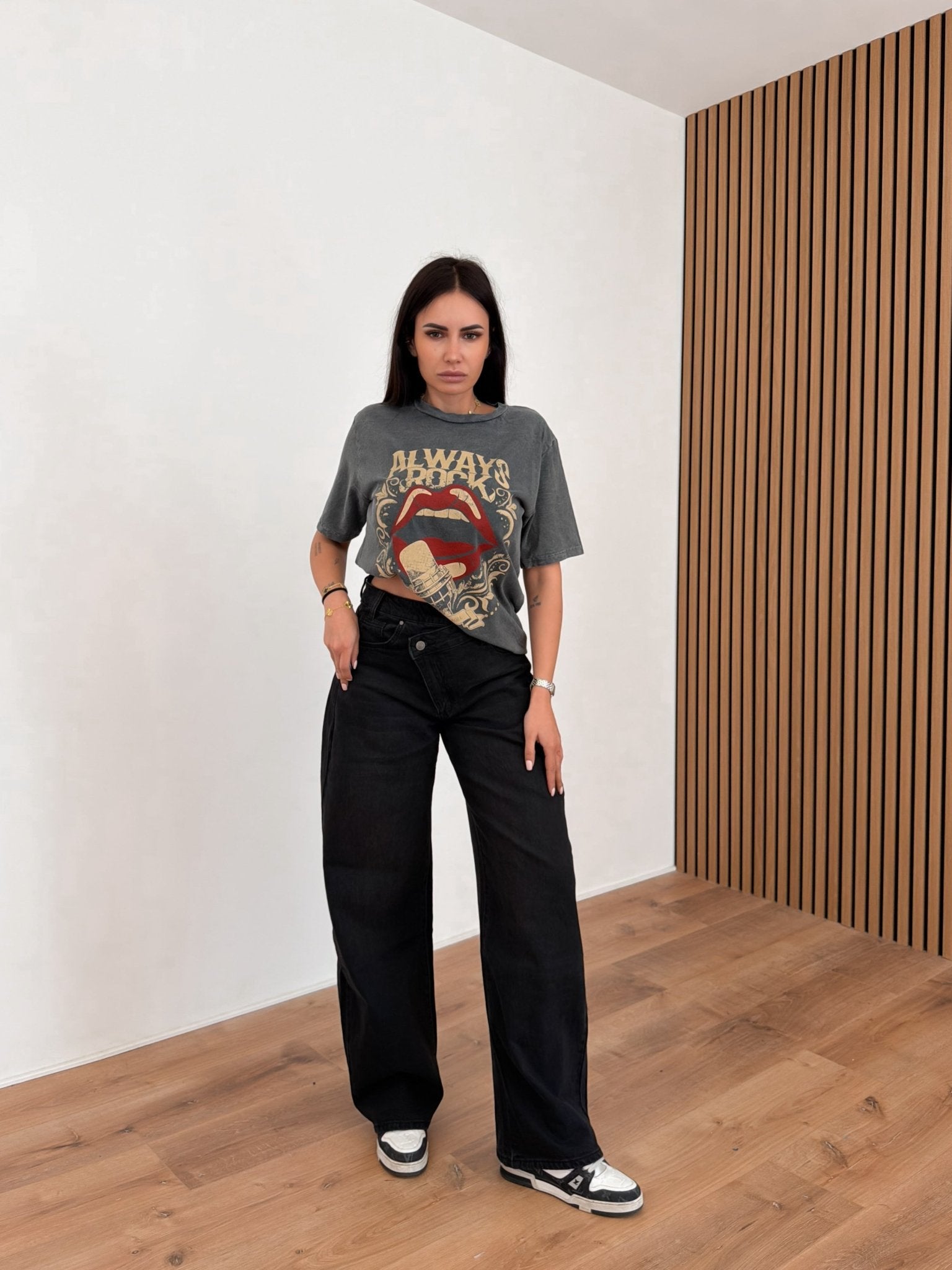 Jeans FX879 - Nero - SAINTH