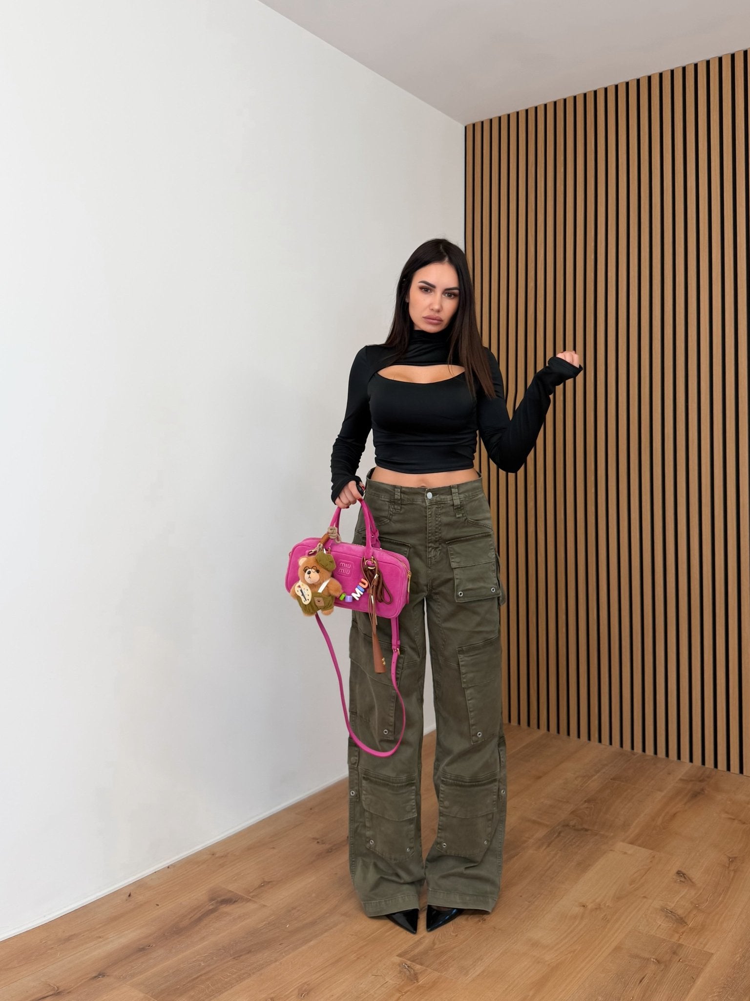 Maglietta Menagere - Nera - SAINTH