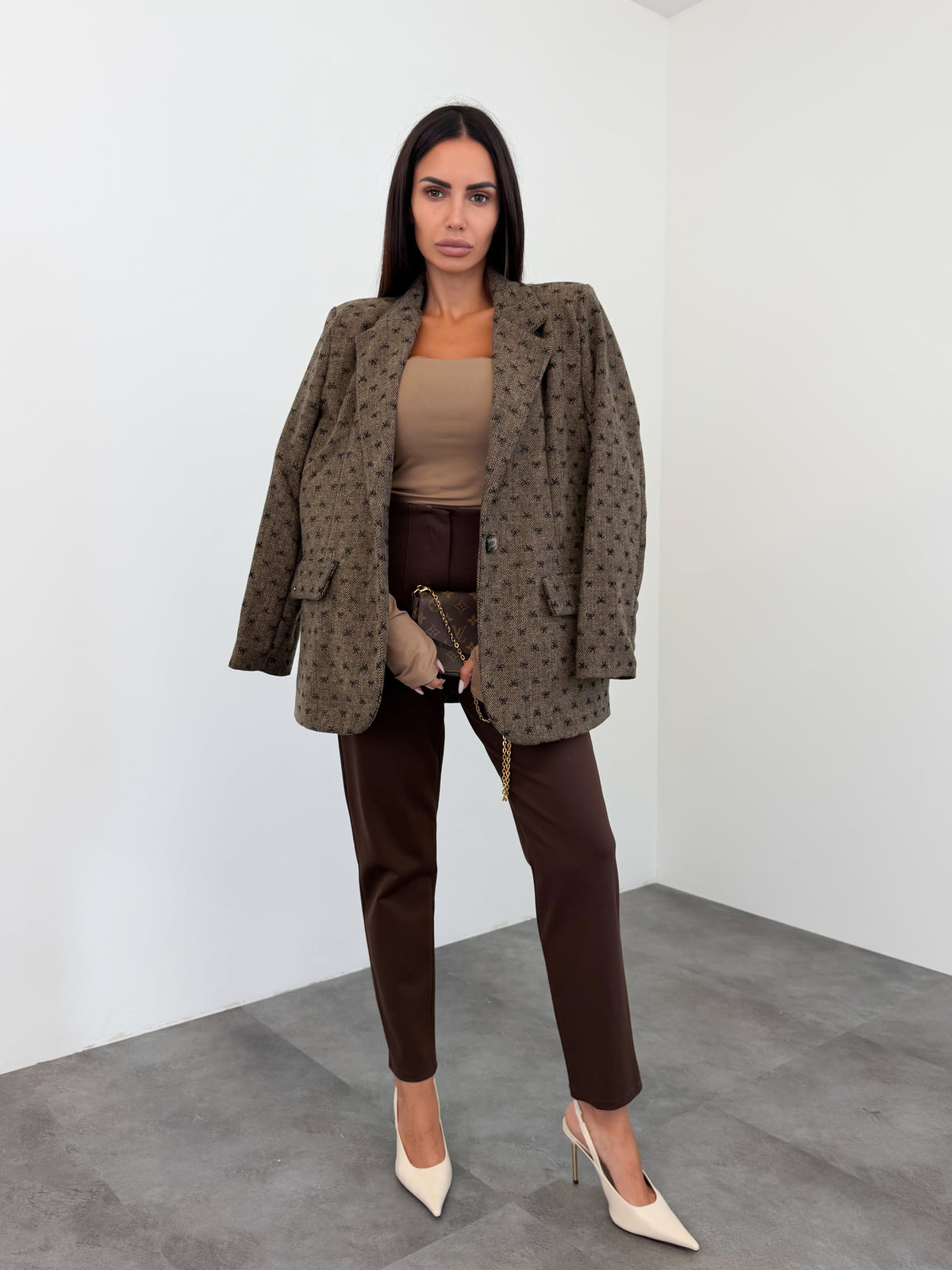 Blazer Fiocchetti - Marrone
