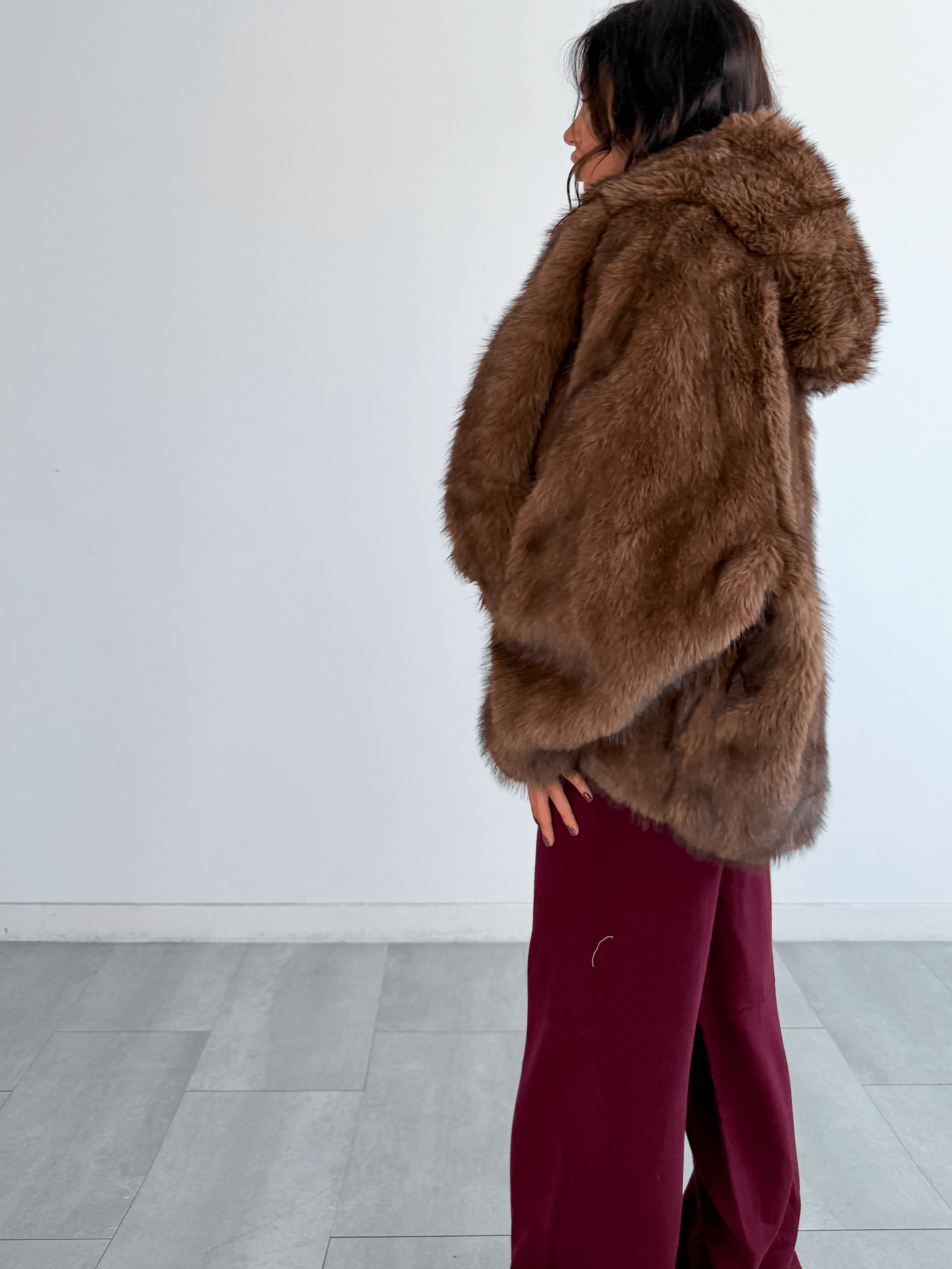 Pelliccia Fuoco - Camel - SAINTH