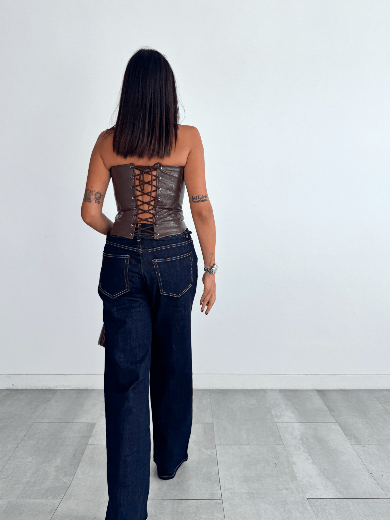 Jeans Laccio - Denim Scuro - SAINTH