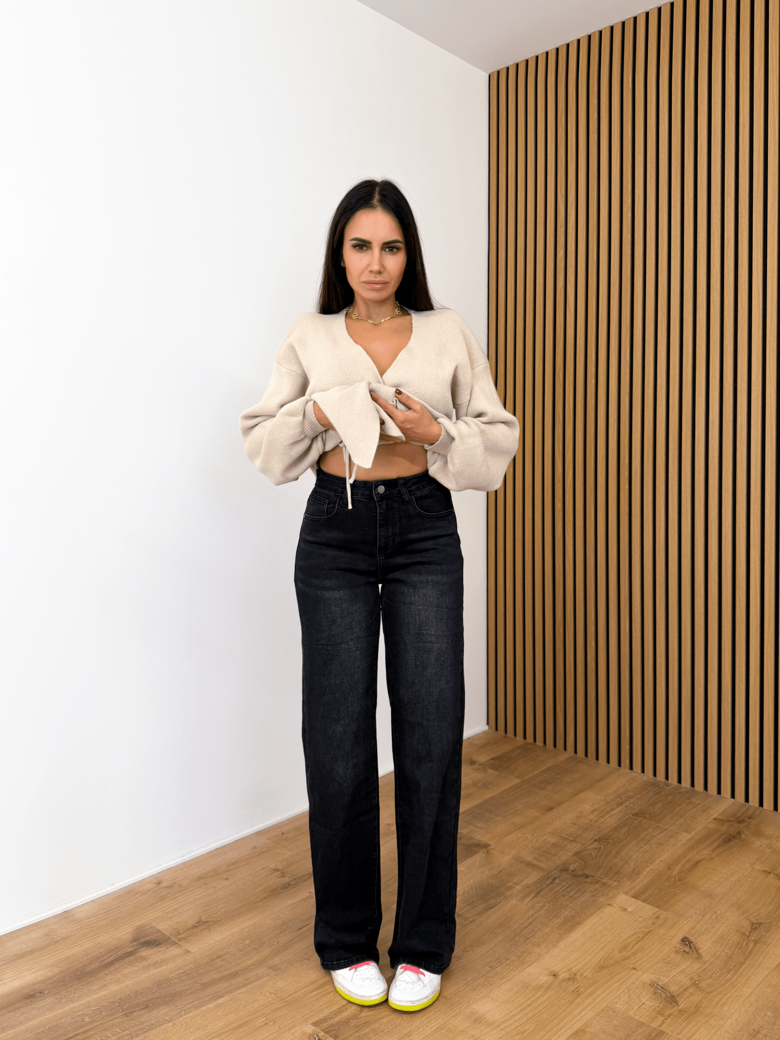 Cardigan Haven - Beige - SAINTH