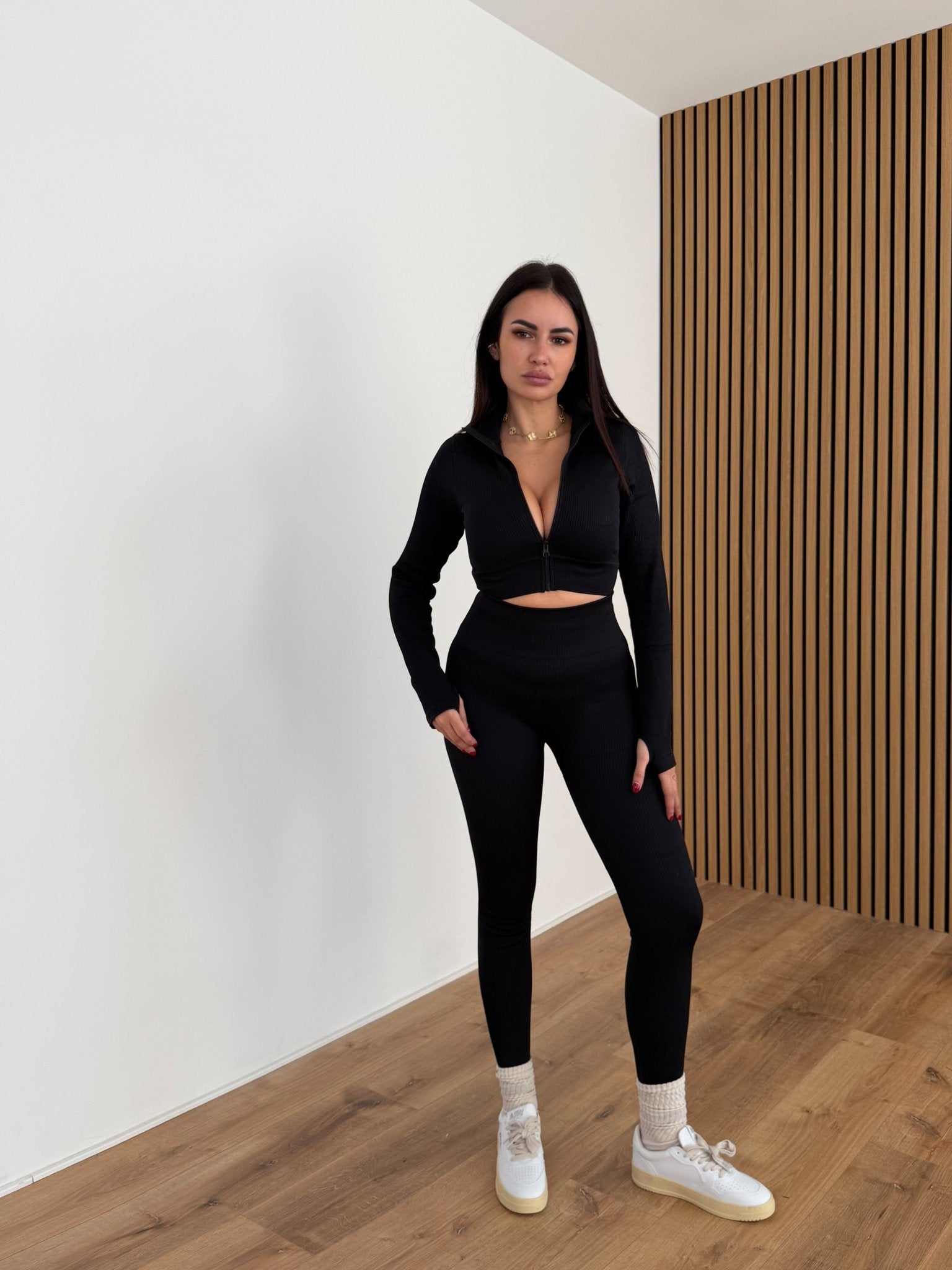 Completo Stretch - Nero - SAINTH