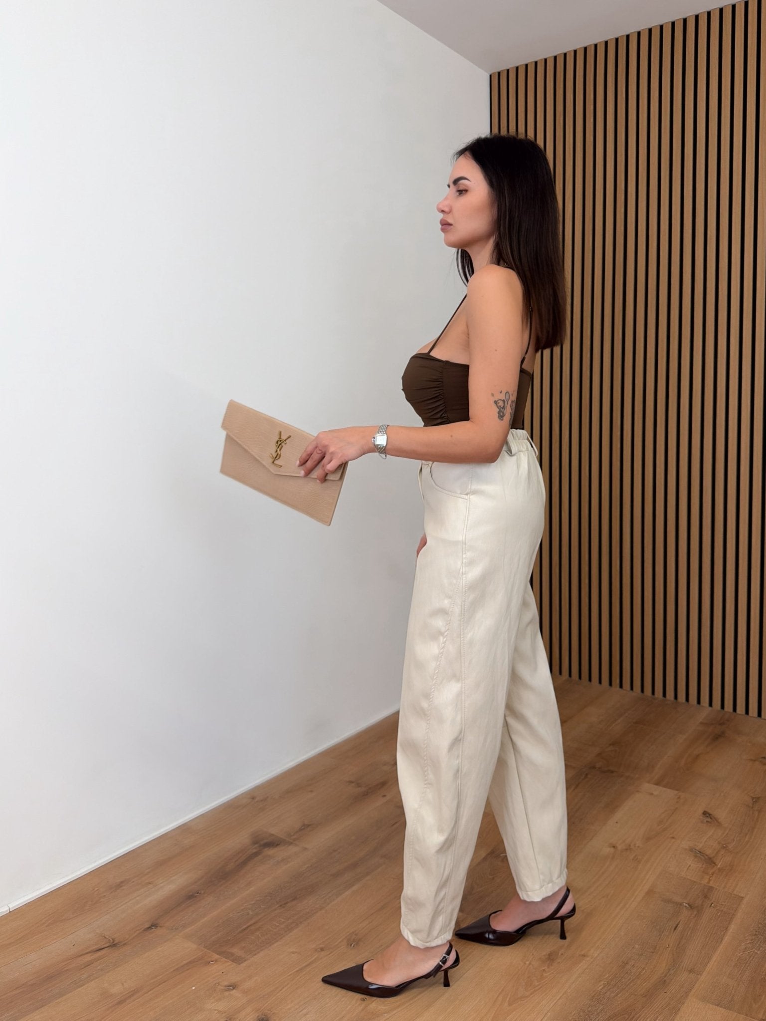 Pantalone Parentesi Ecop - Burro - SAINTH