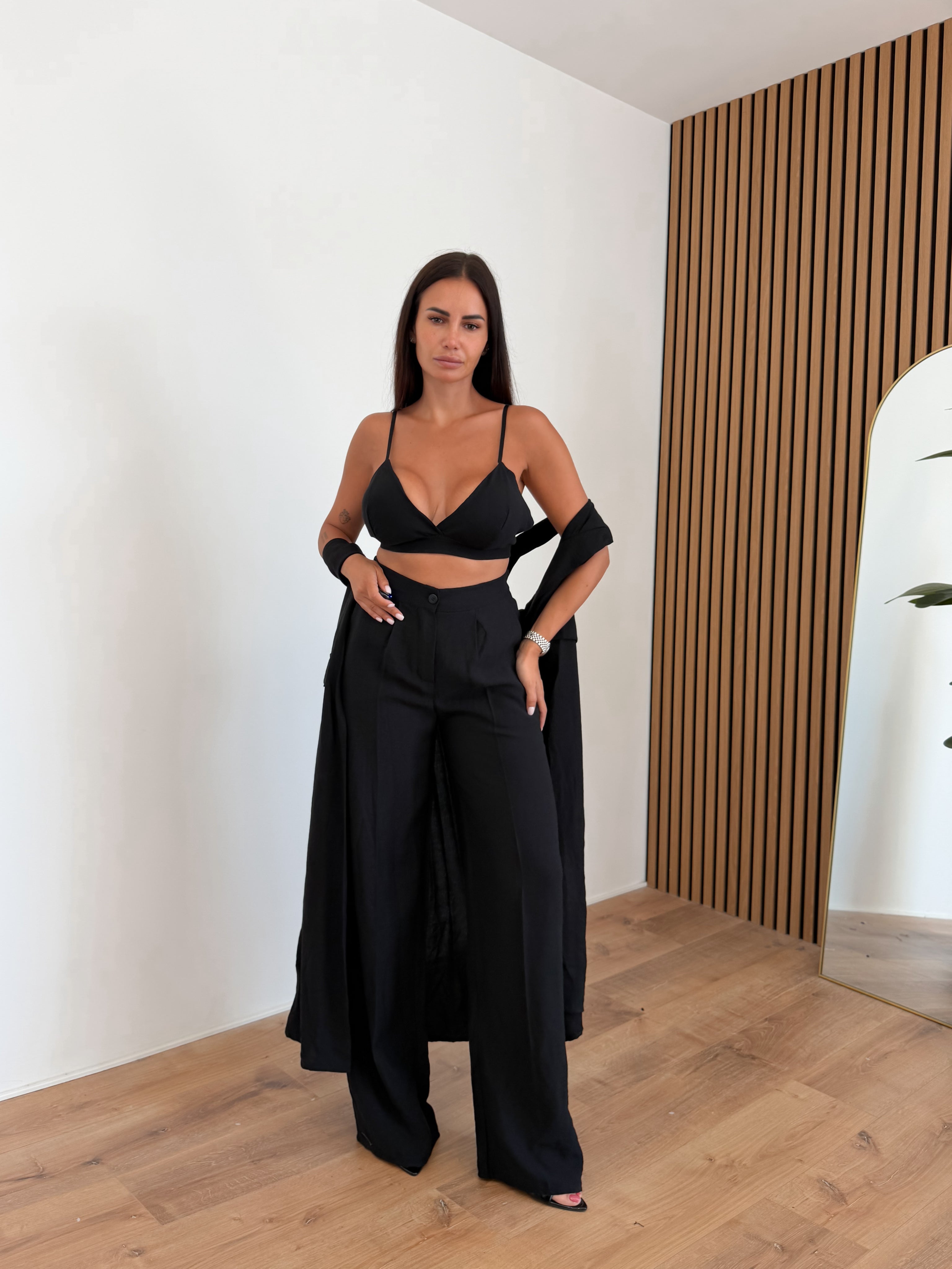 Coordinato Tris Medea - Nero
