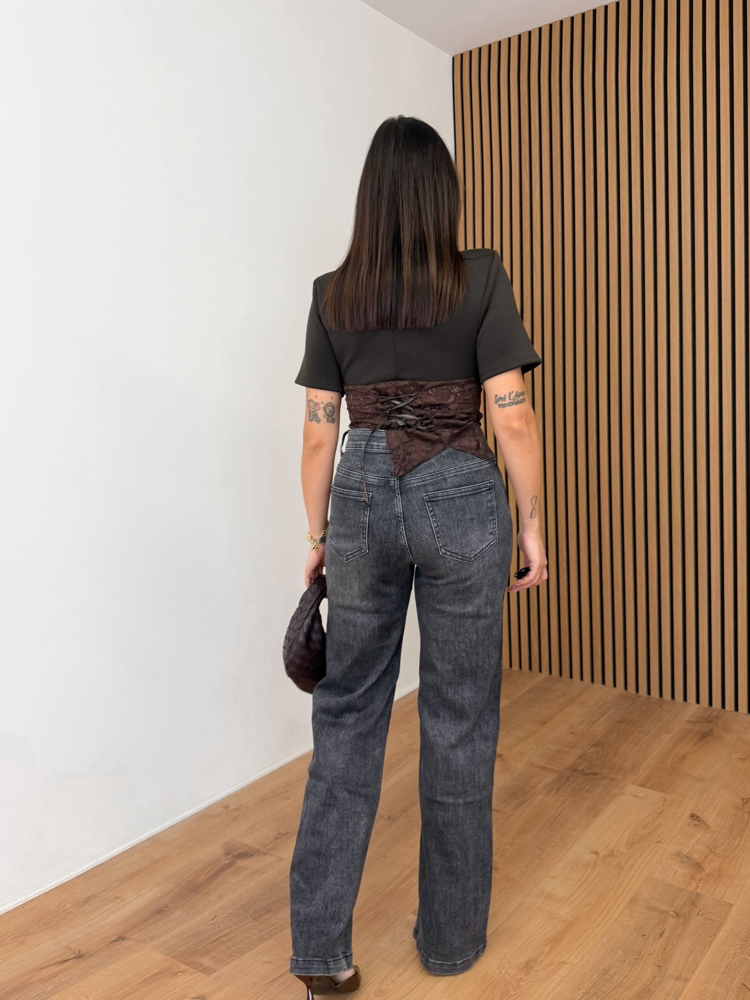 Jeans Venice - Nero - SAINTH