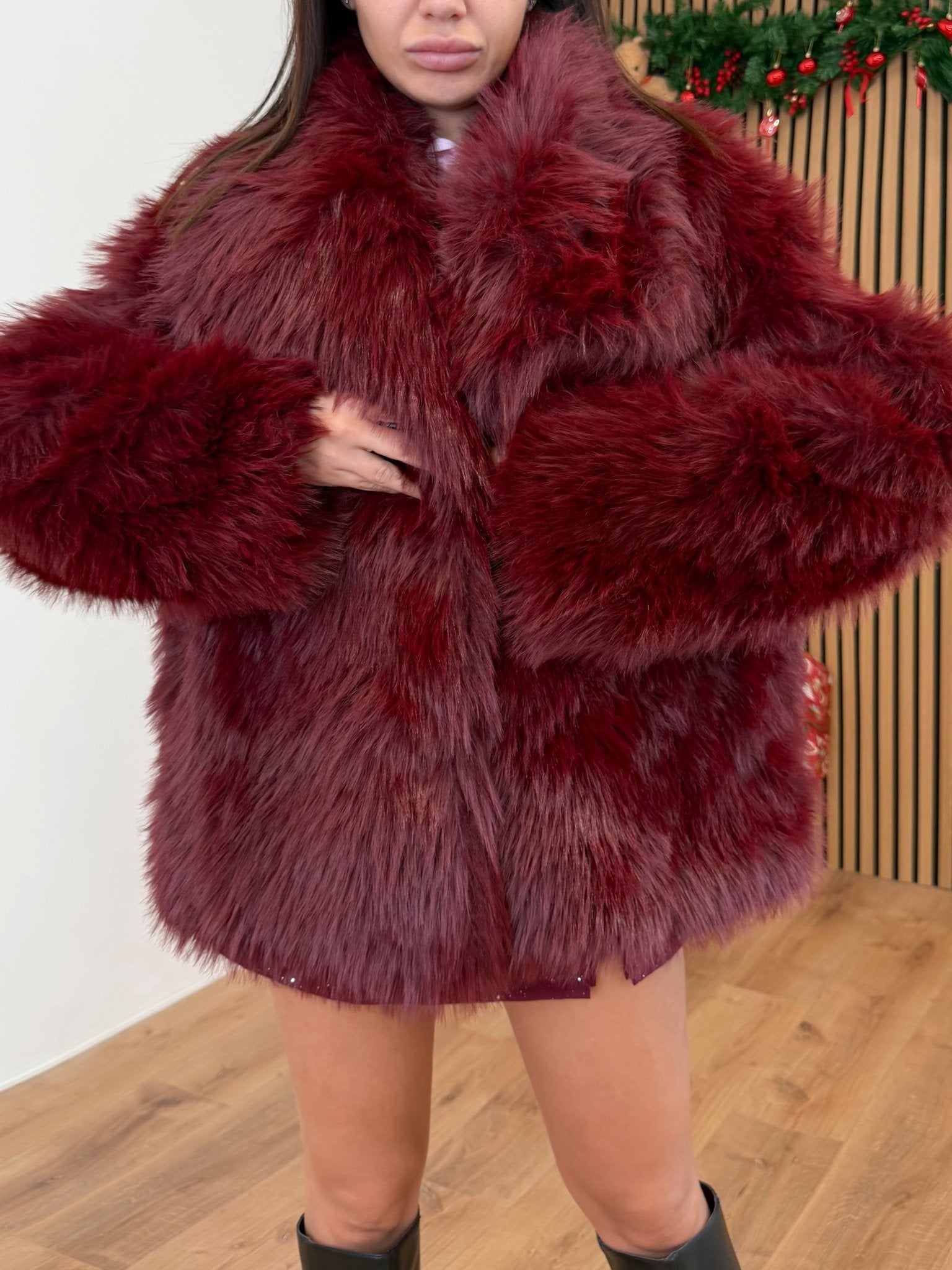 Pelliccia Asya - Bordeaux - SAINTH